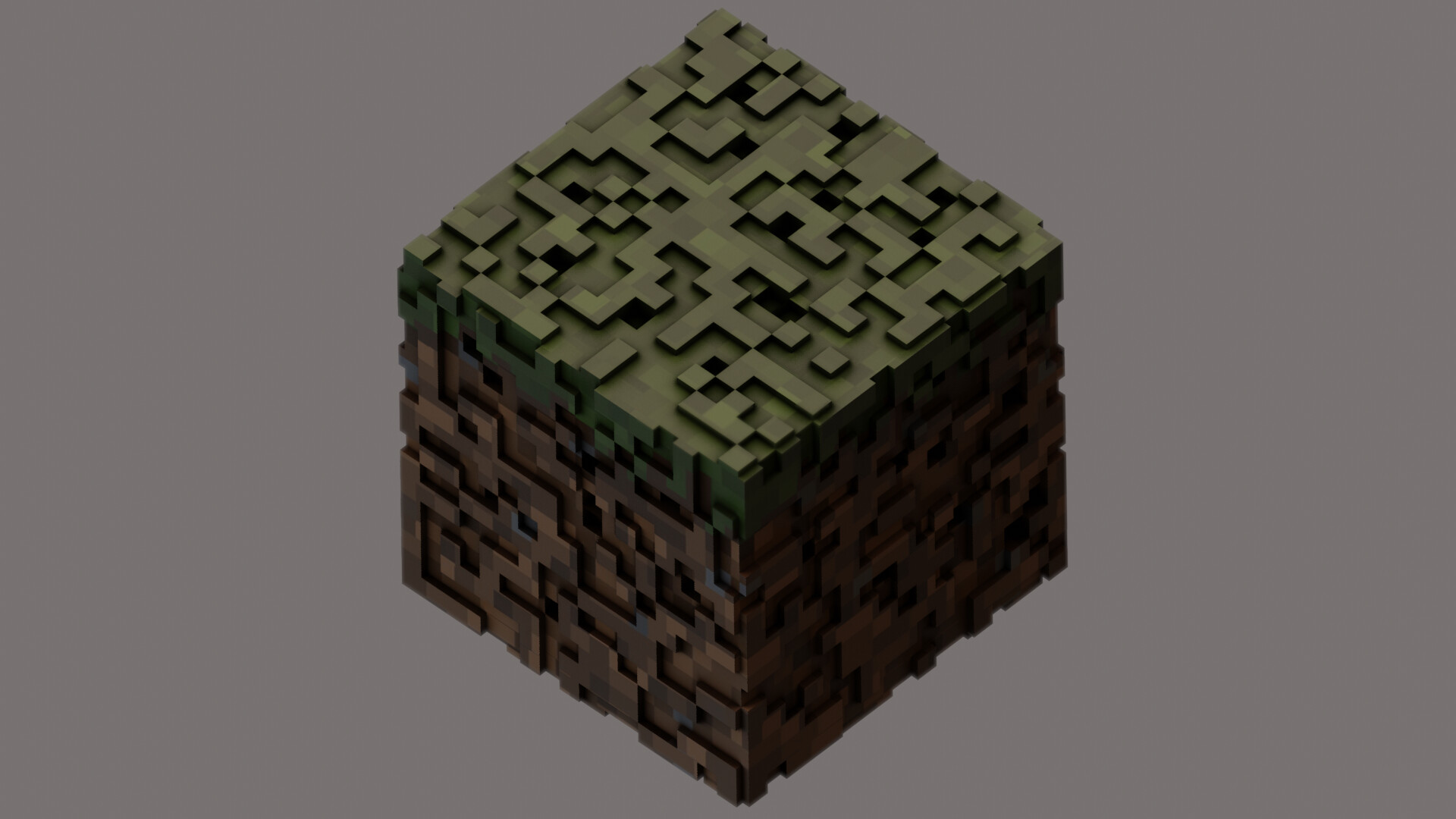 Made a beautiful grass block using Blender as a test. Planning to make more  3D Minecraft in the future! : r/Minecraft