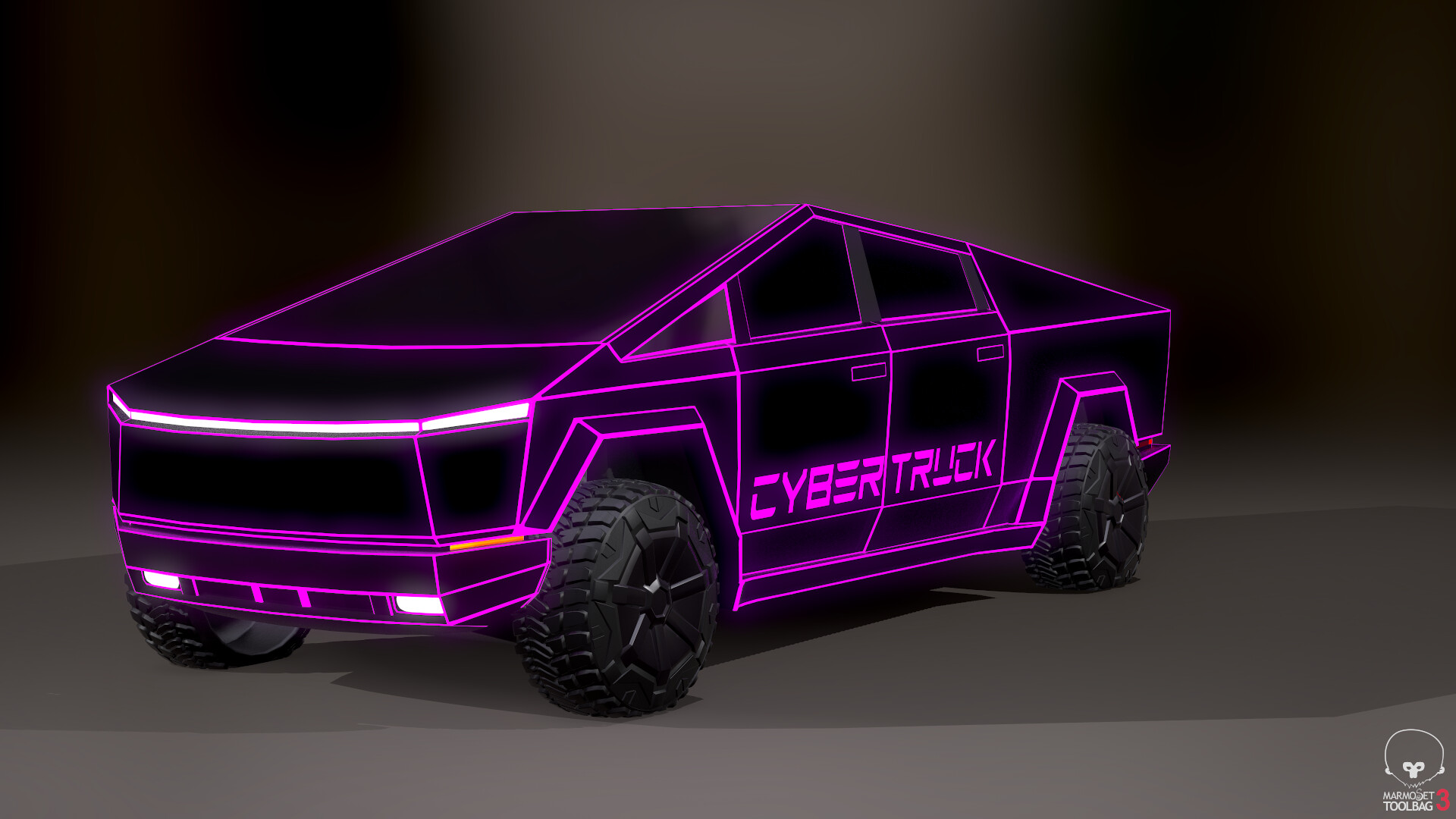 ArtStation - NFS MW Pepega Edition V2.0 - Tesla Cybertruck Need For Speed  Most Wanted 2005 Police Kit