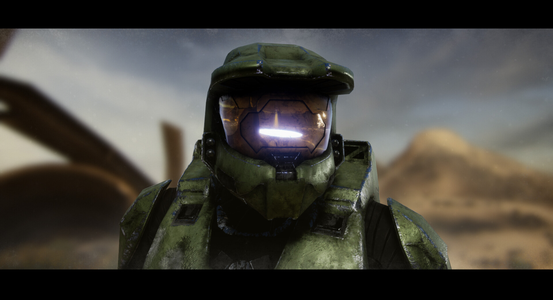 ArtStation - Halo 3 E3 2006 Shot - Unreal Engine 4 Remake