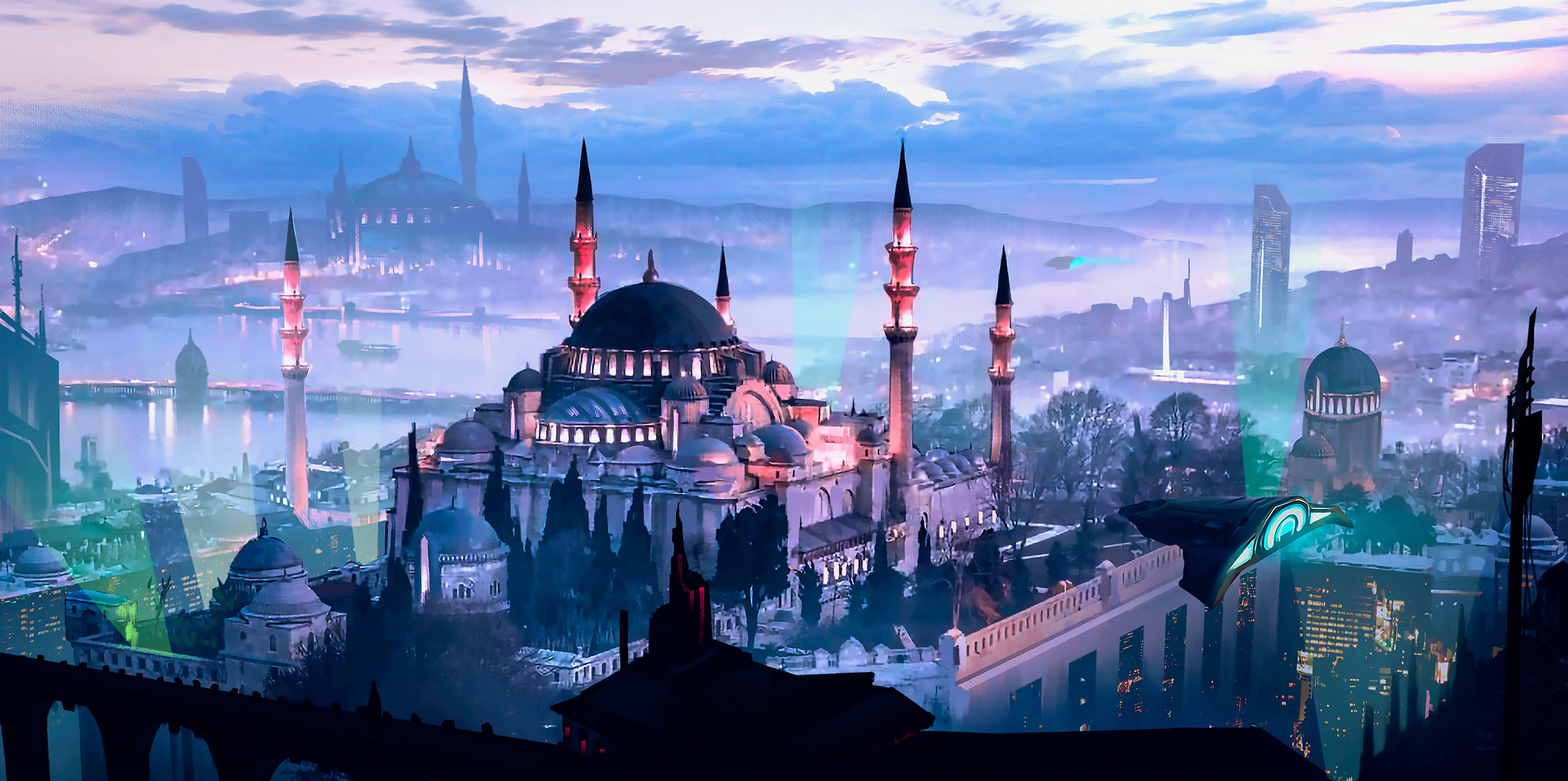 futuristic istanbul filipe pinto