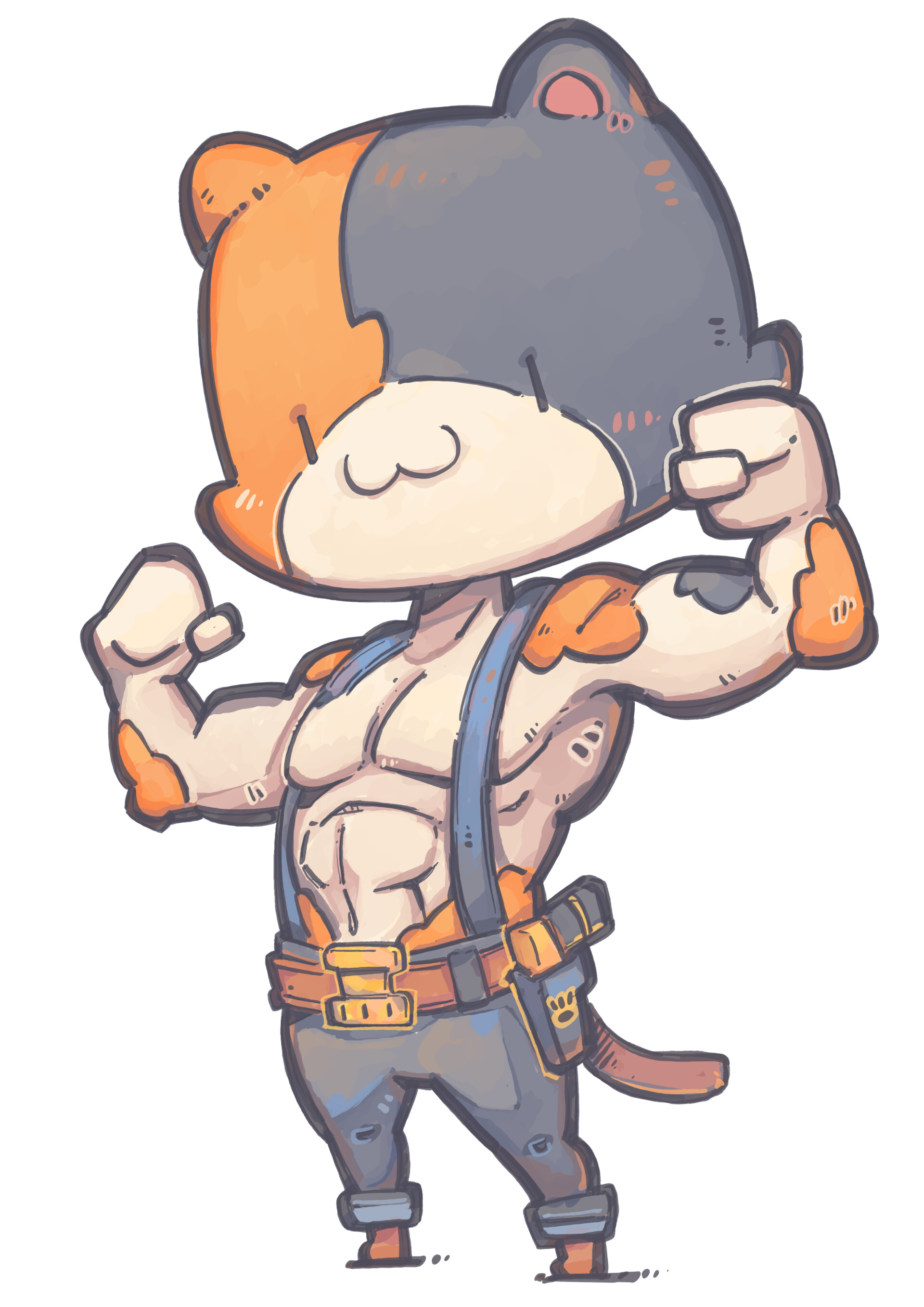 Artstation 1055 Meowscles Jr Pencil