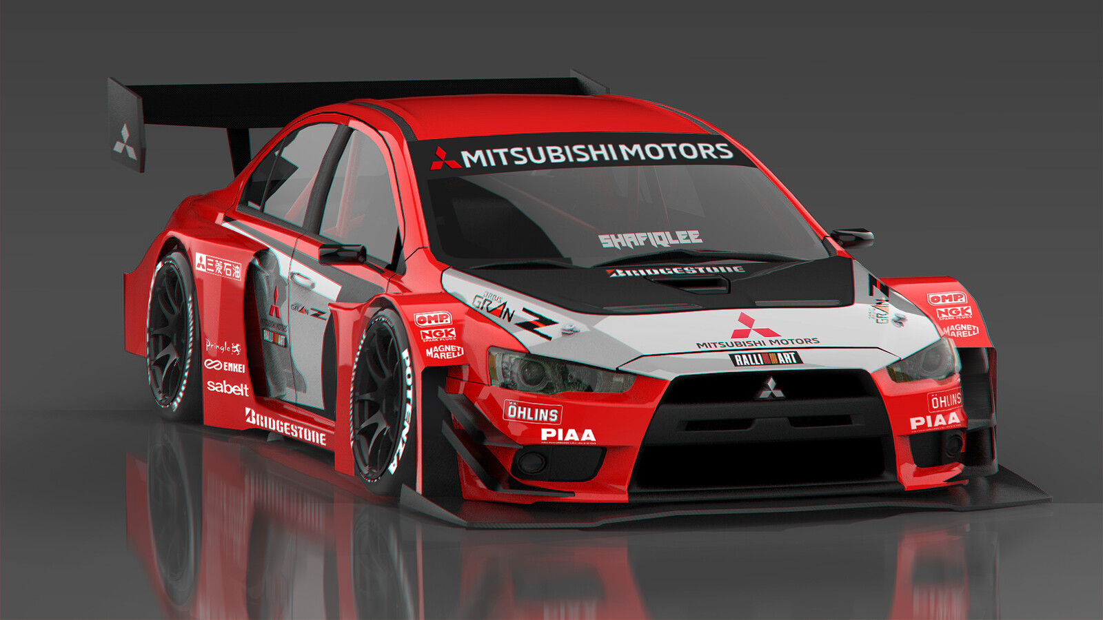 Shafiq Lee Mitsubishi Evo X Ralliart concept
