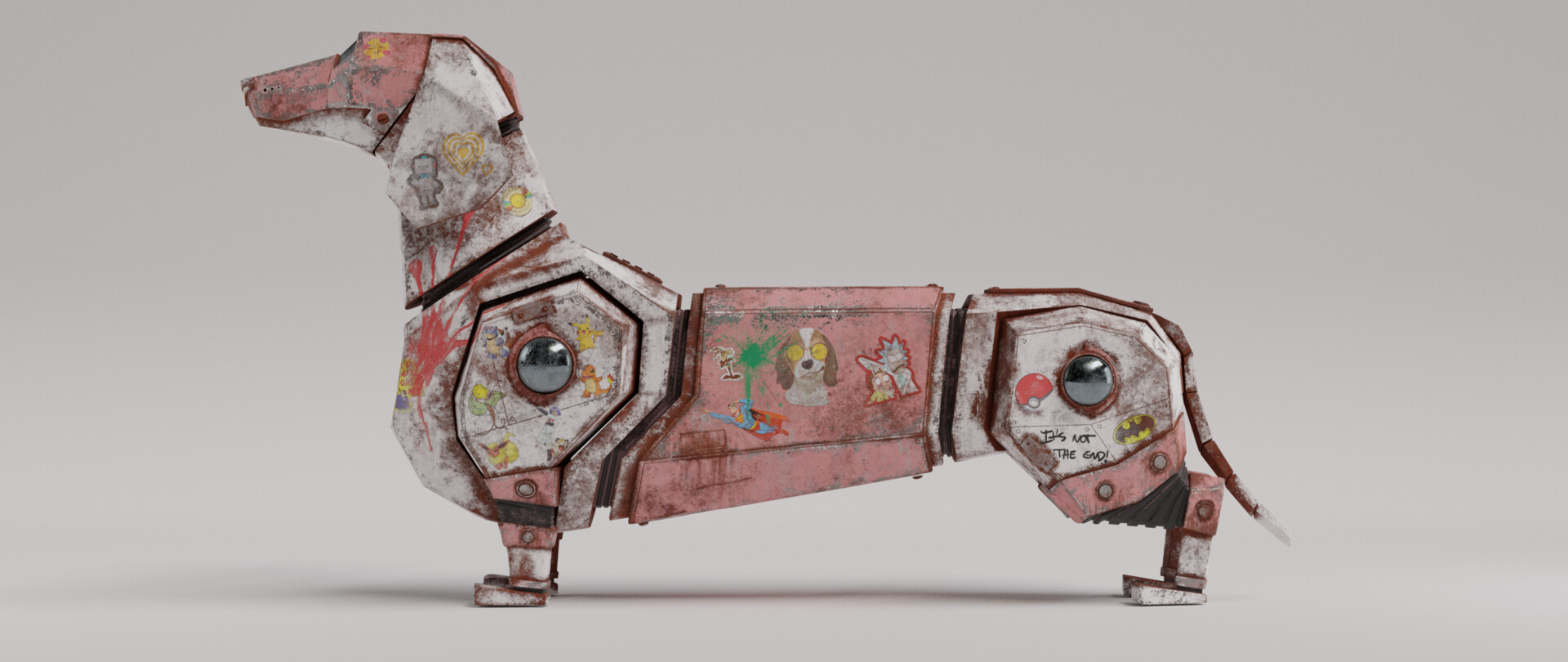 Robot shop sausage dog