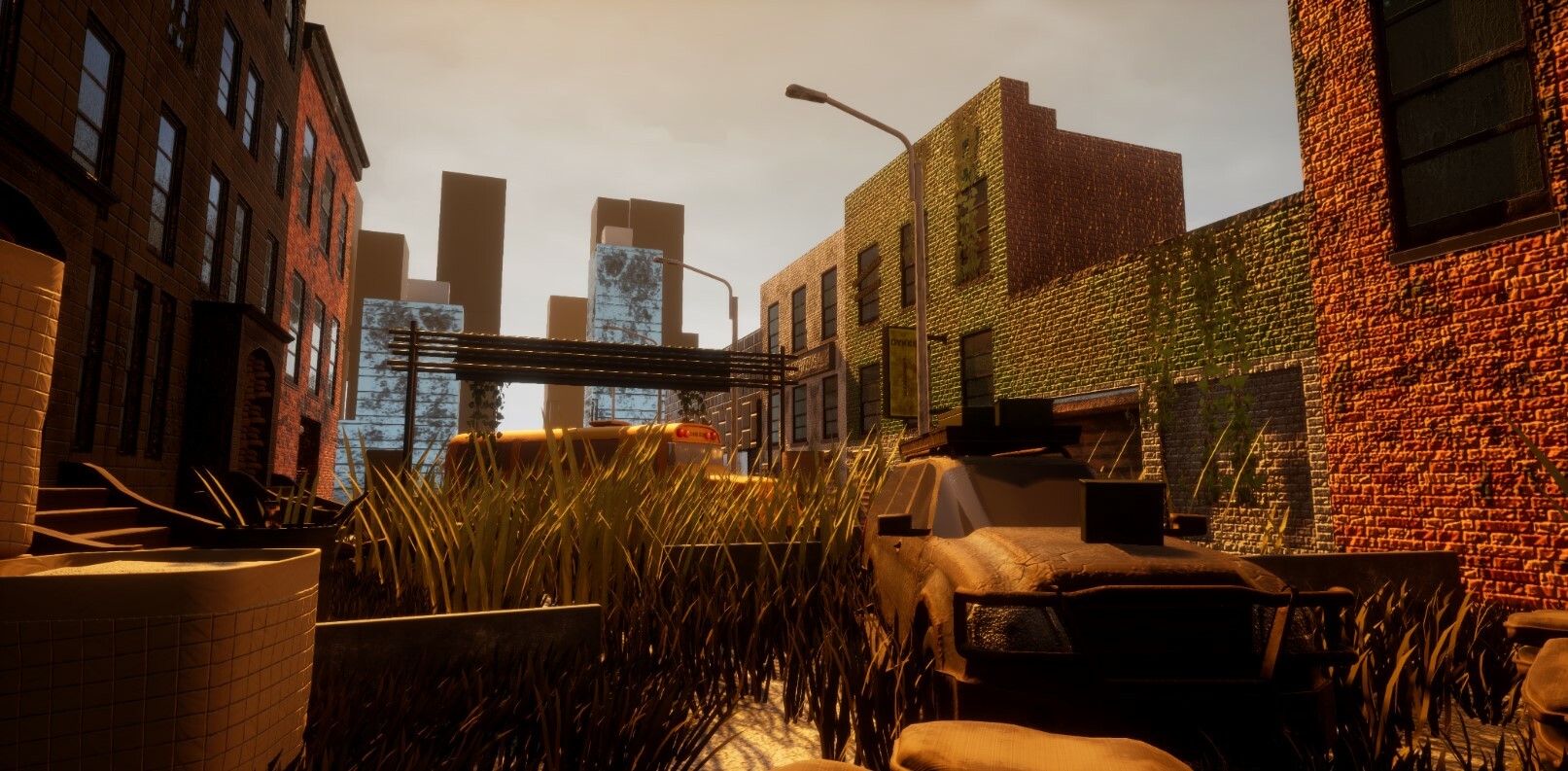 ArtStation - I Am Legend Street - UE4 Scene, Harrison Reeves