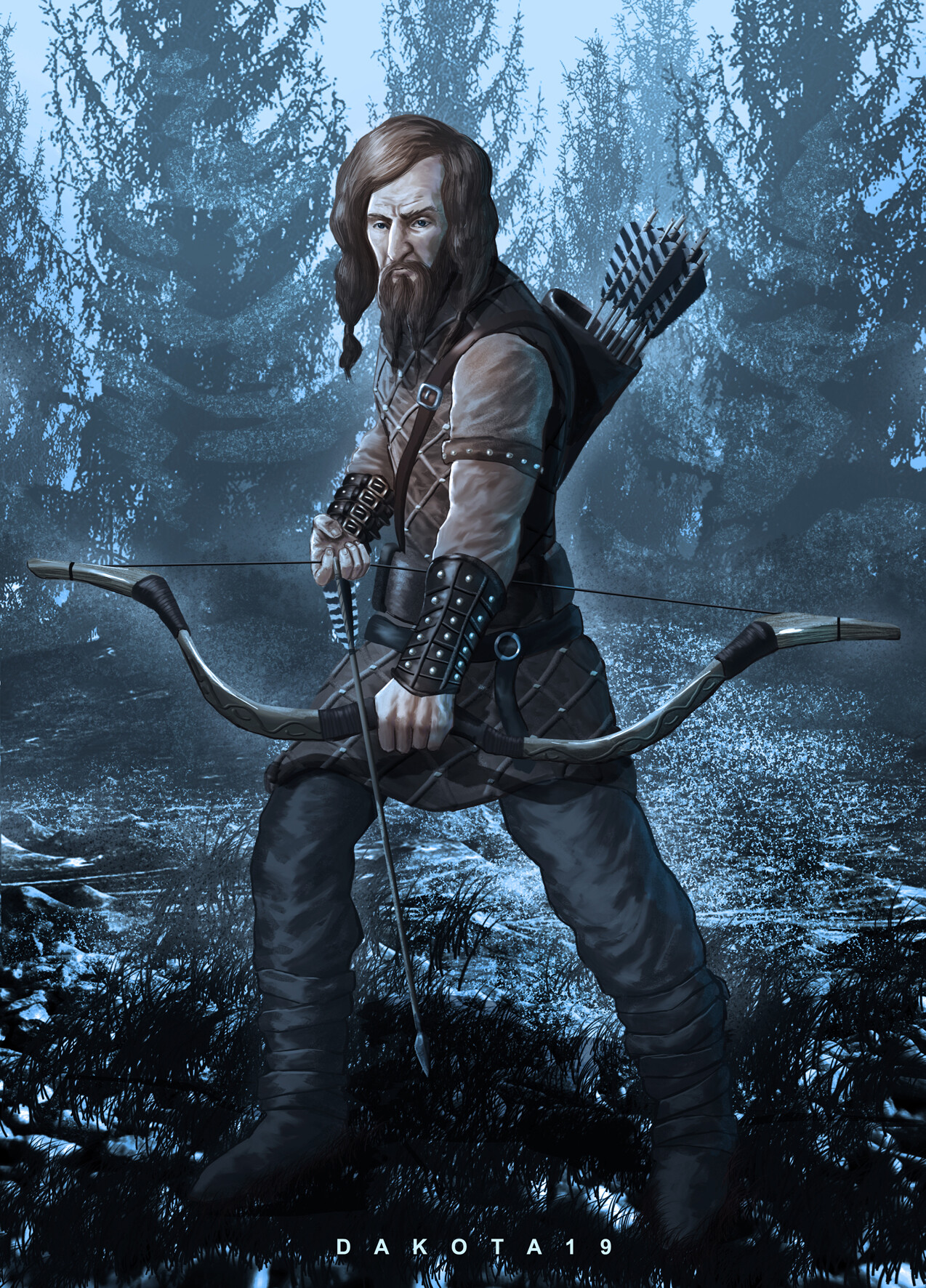 ArtStation - Viking Archer.