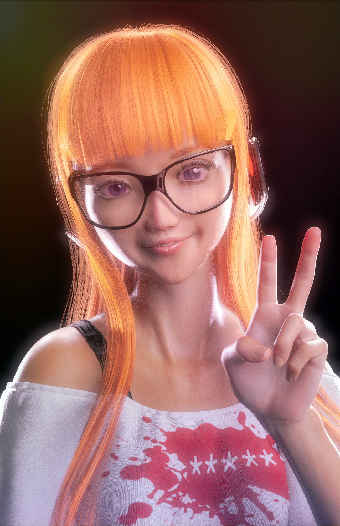 Artstation Futaba Sakura Persona 5 Fan Art Benni A Transforms her persona, necronomicon, into al azif.
