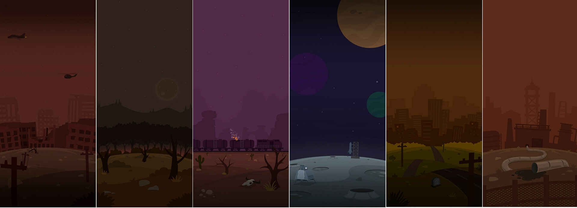 2d game background design