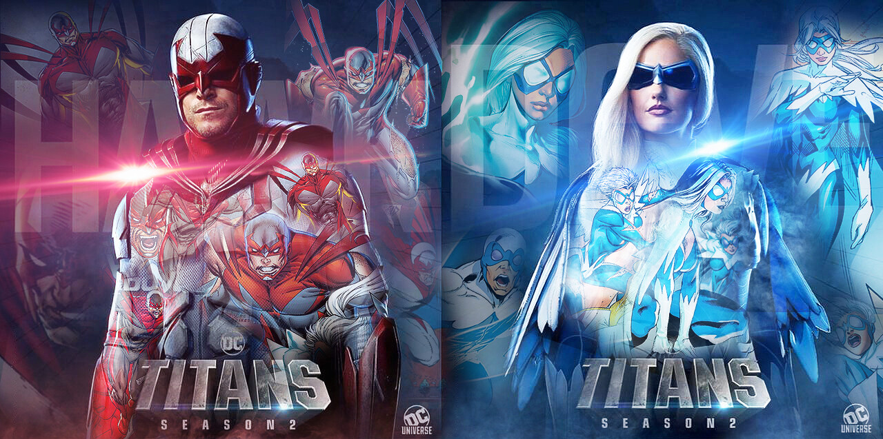 Artstation Hawk And Dove Dc Comics Campea Art