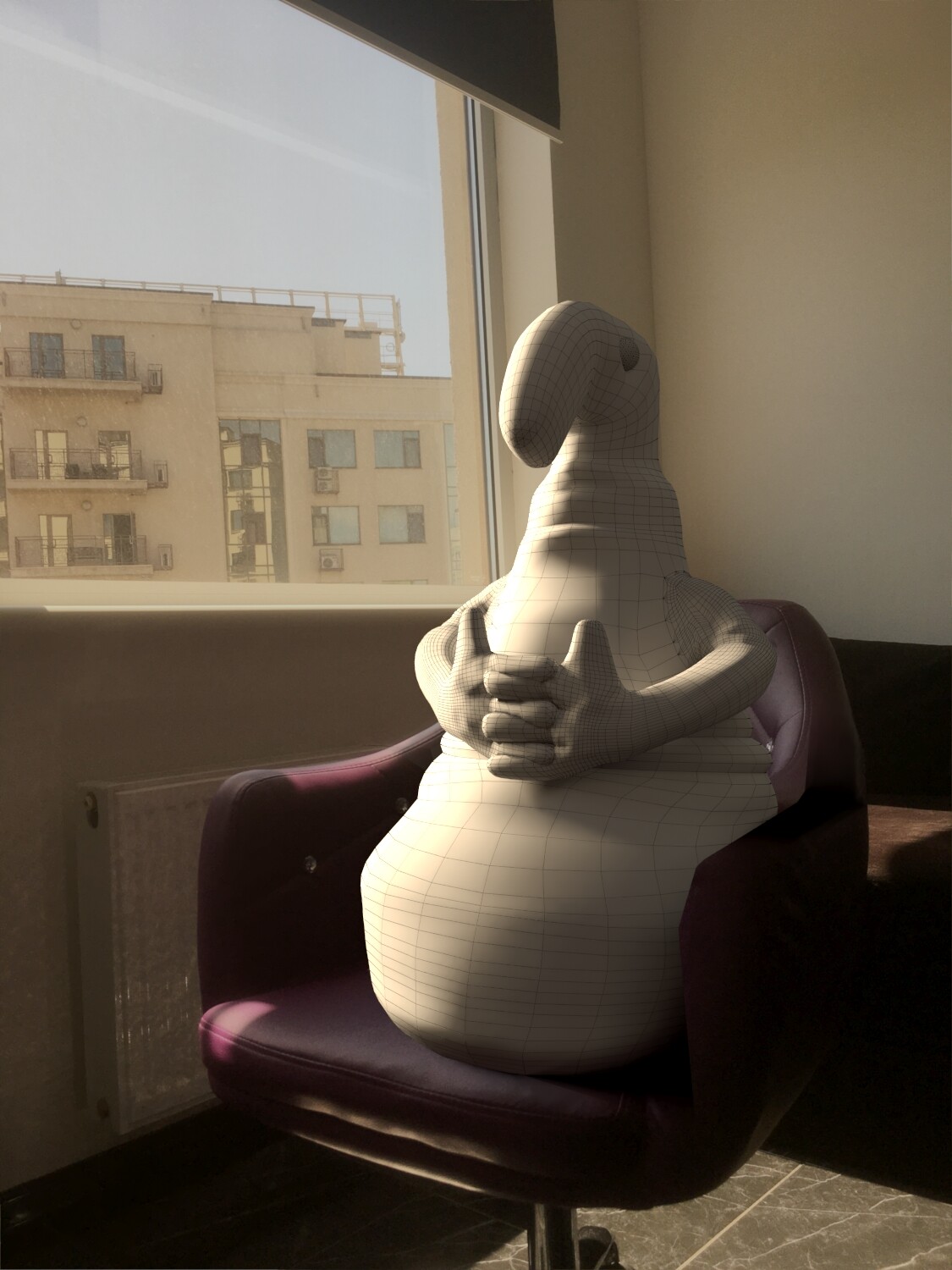 Artstation Homunculus Loxodontus Meme In 3d Oleh Alexandrov