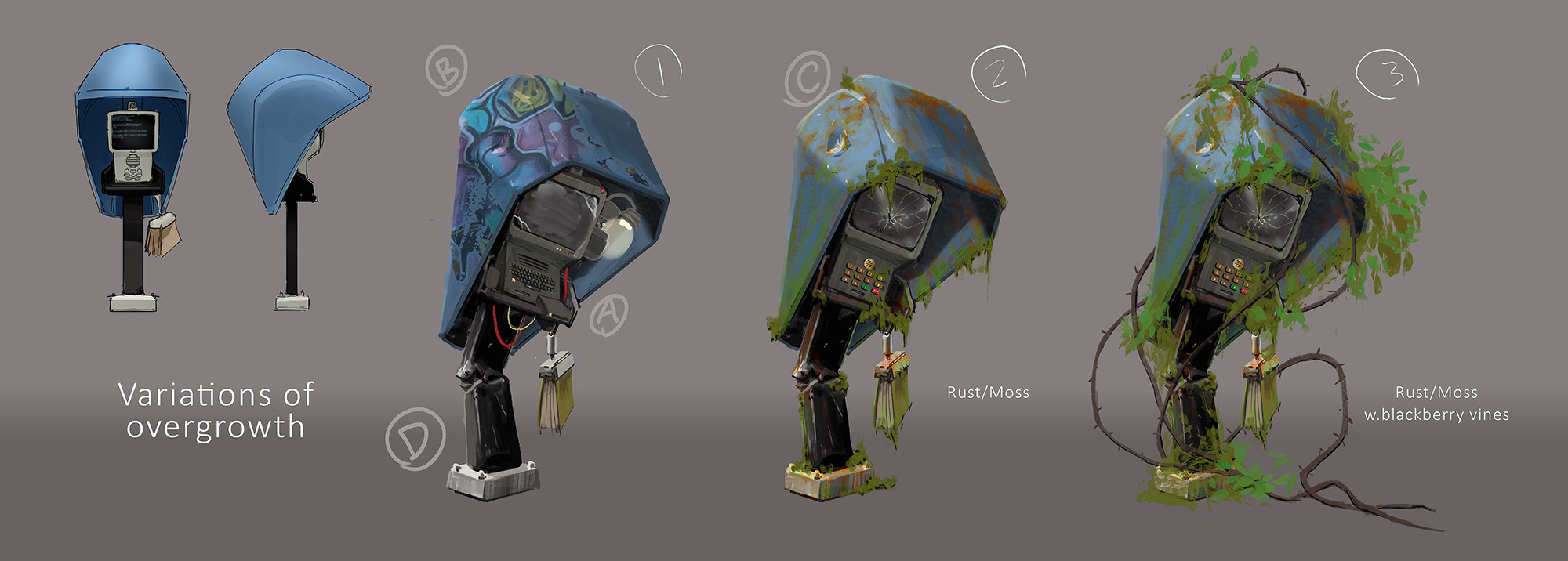 Paint-overs by the AD, Wes Parker