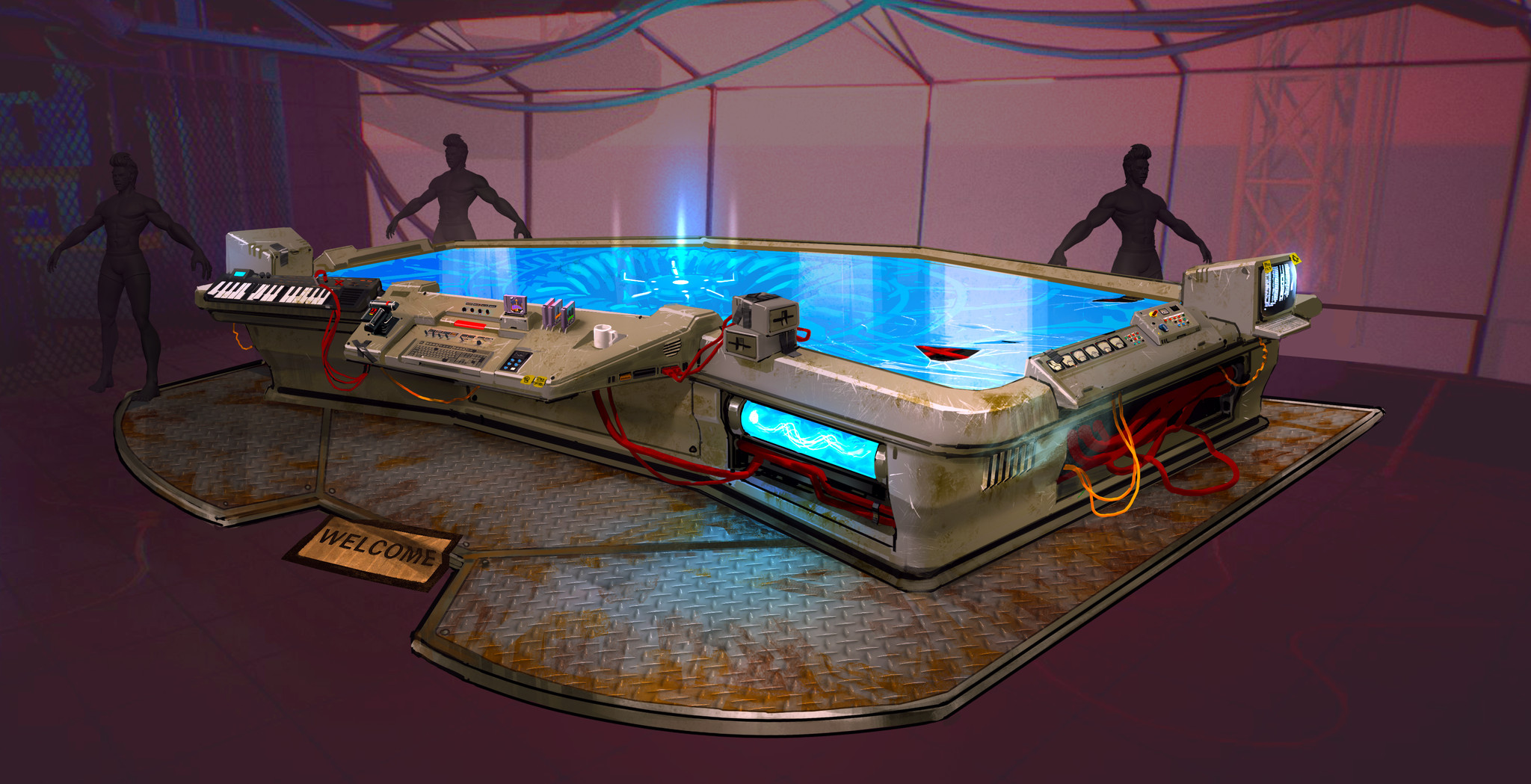 Second pass at the hologram table