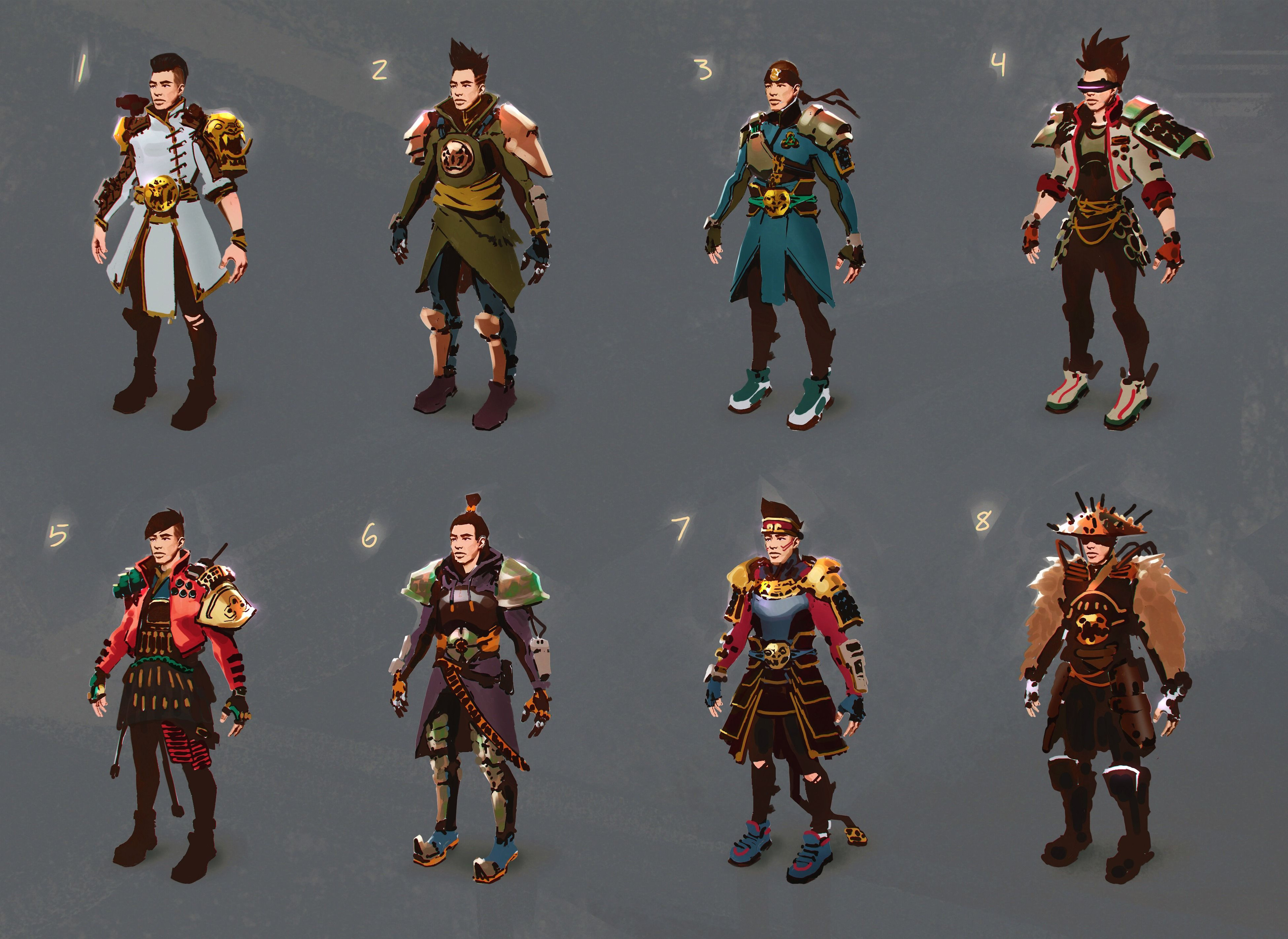 Exploration for how character design can be reflected in other parts of the world