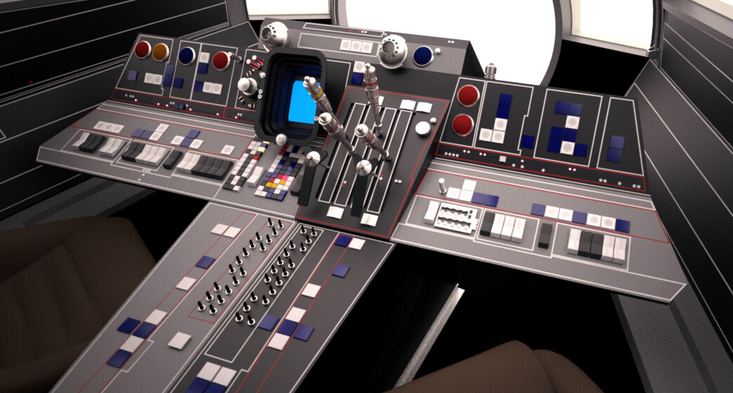 Millennium falcon control panel on sale