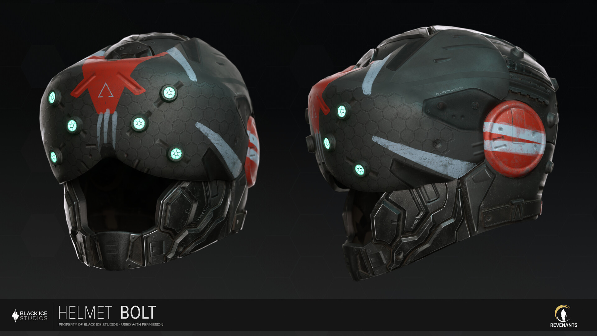 Spyros Frigas - Bolt's Helmet - Revenants