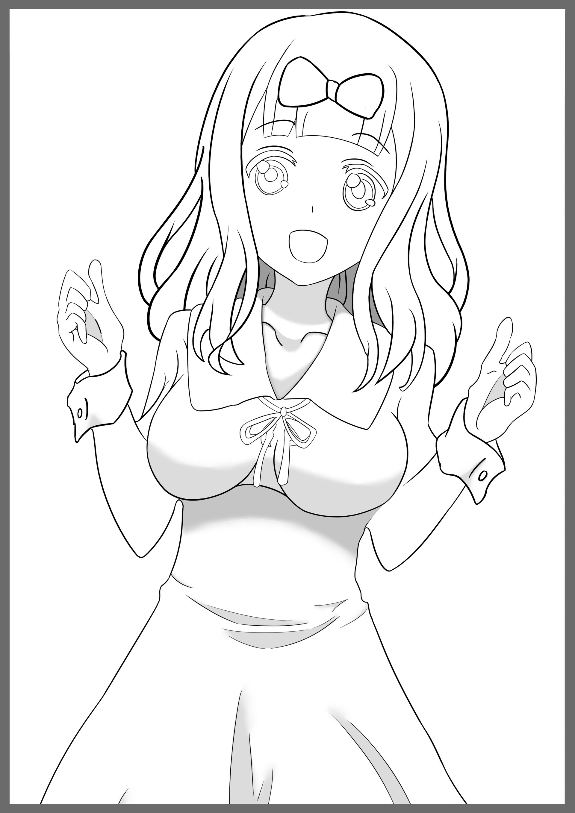 Line art Drawing Anime  Lineart transparent background PNG clipart   HiClipart
