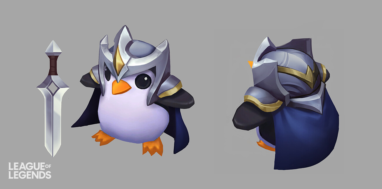 Turnaround concept for Featherknight