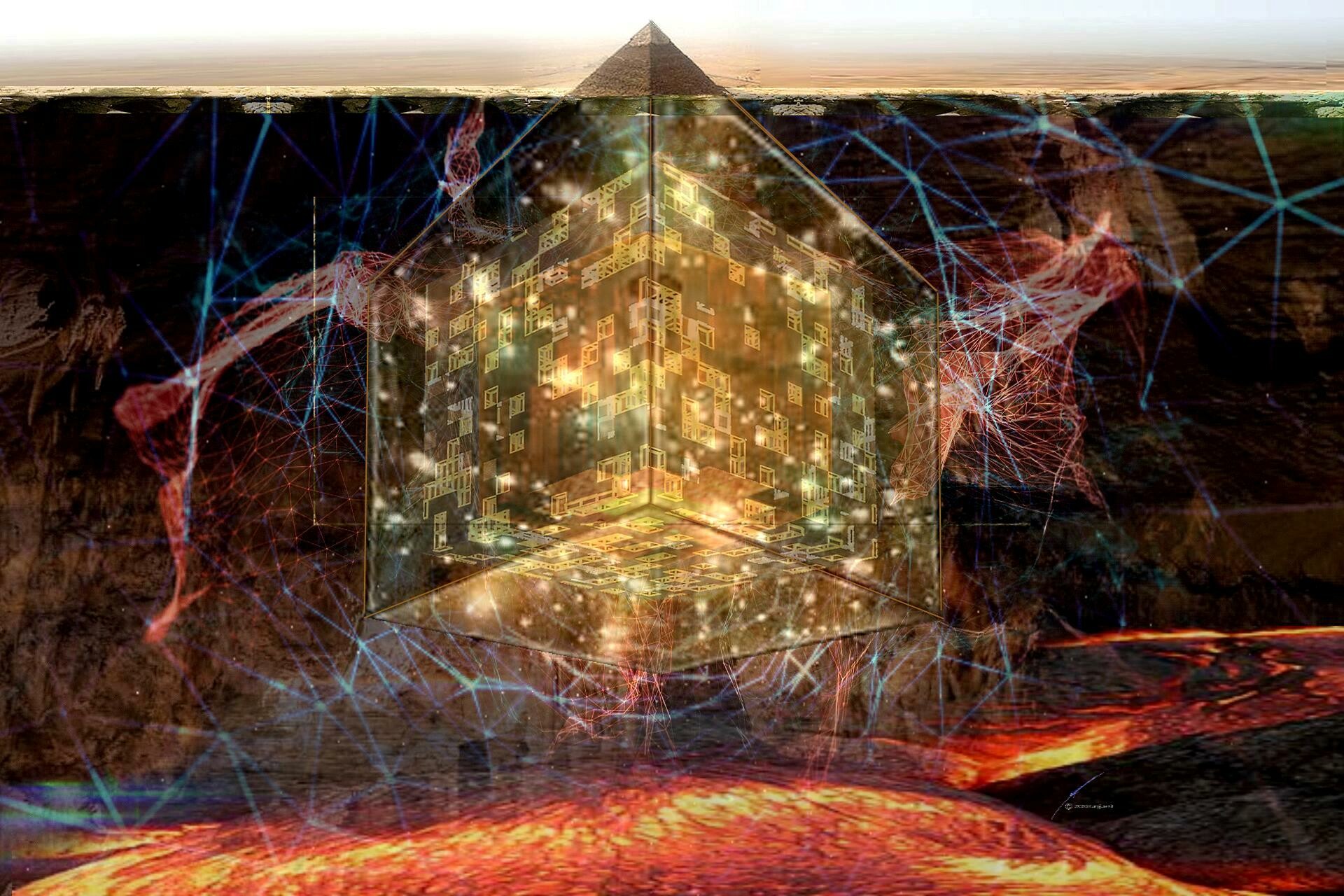 ArtStation - Pyramid Mystery Box