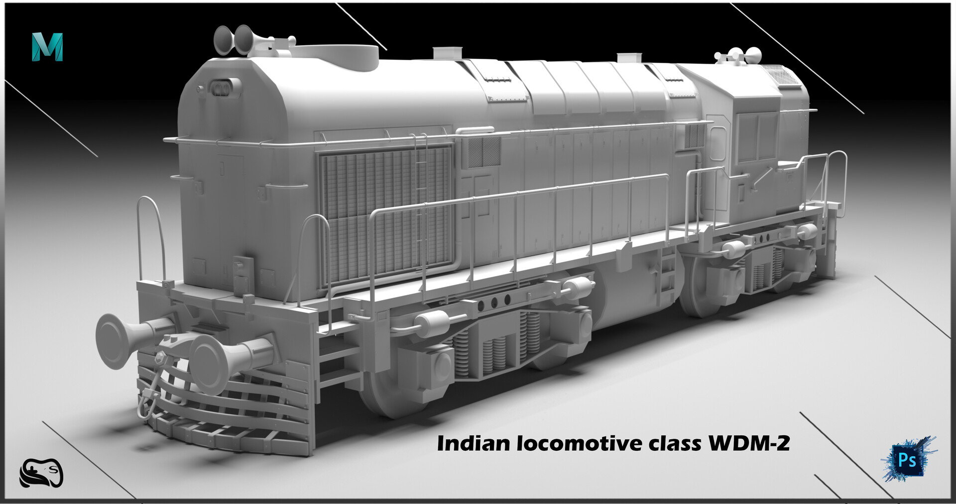 ArtStation Indian Class WDM2 lupon.gov.ph
