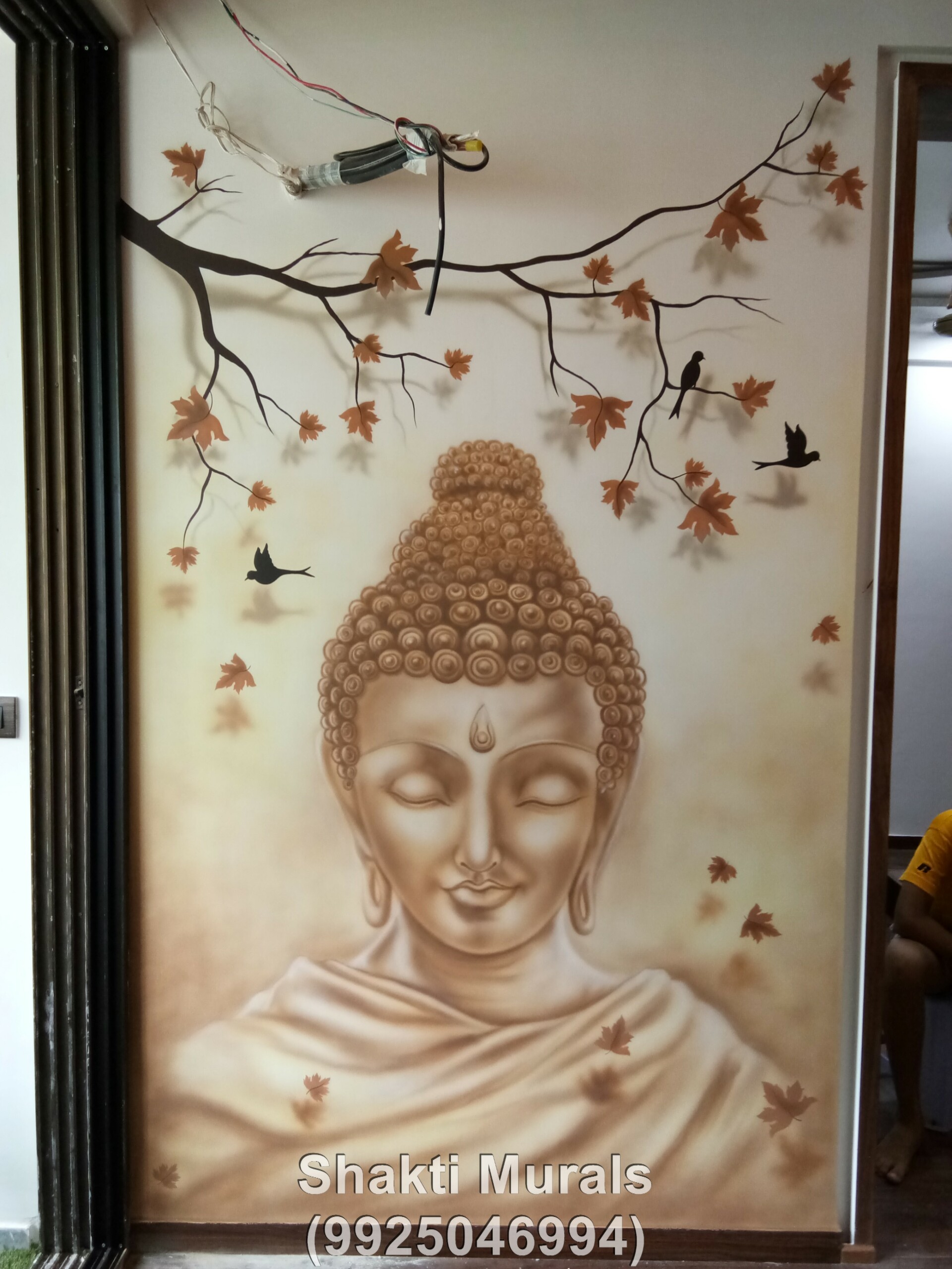 Artstation 3d Creative Spray Artwork Murals For Interior