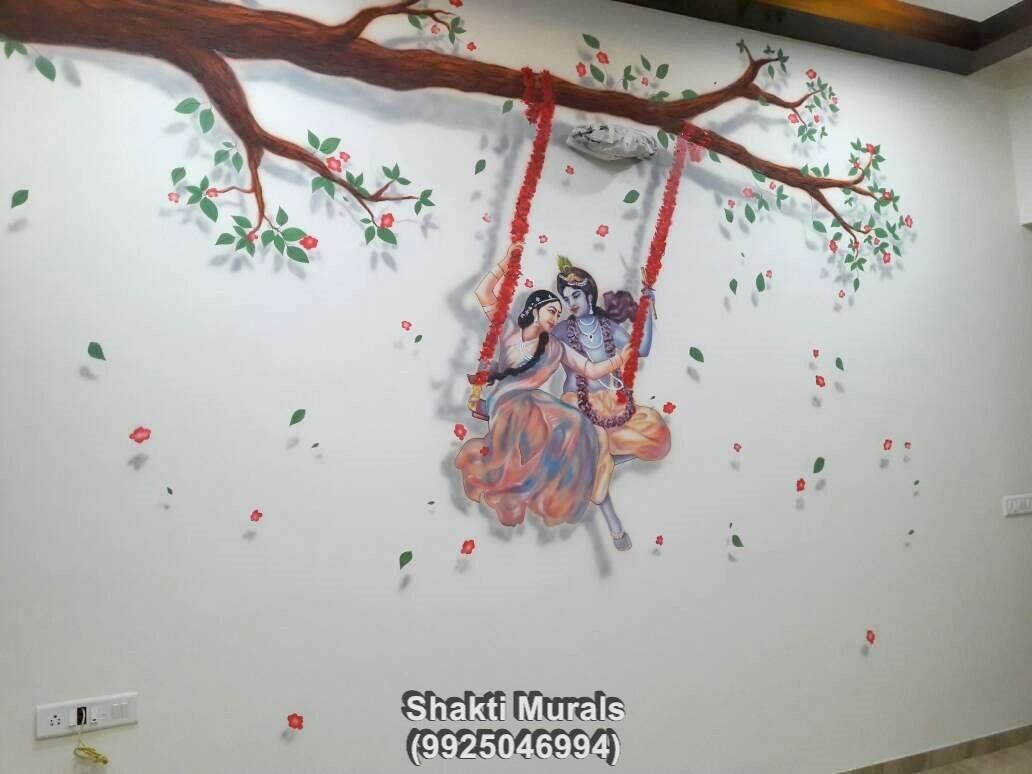 Artstation 3d Creative Spray Artwork Murals For Interior