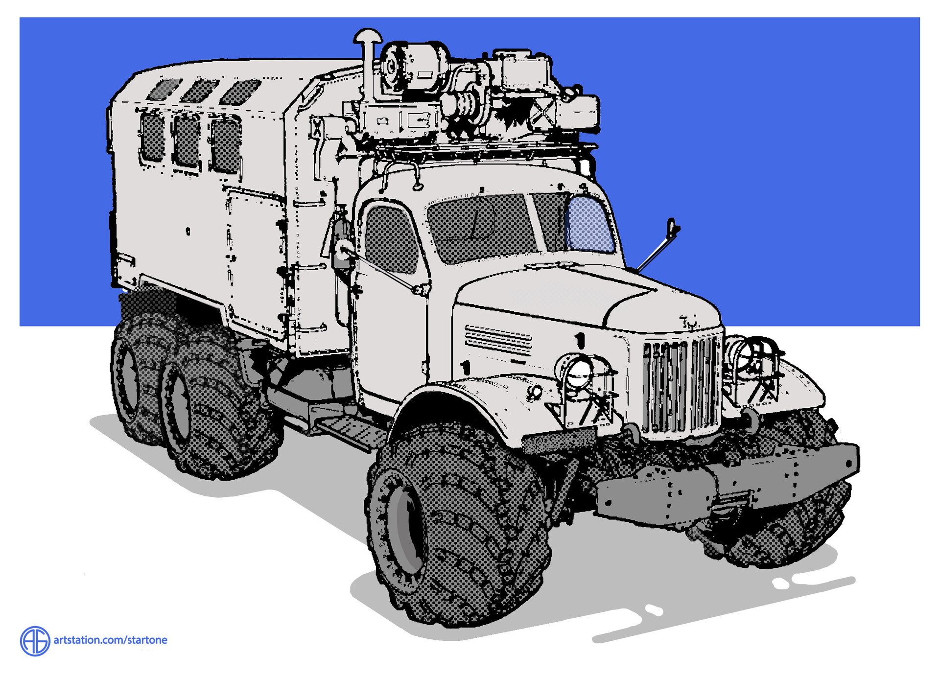 Зил 157 Рисунок