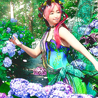 Artstation Fairy Fantasia花鳥風月 花 Yashiro Amamiya