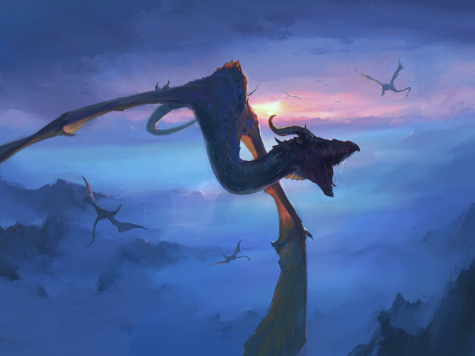 ArtStation - Dusk Flight