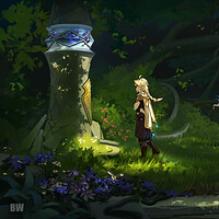 Artstation Genshin Impact Fanart Bill Wong