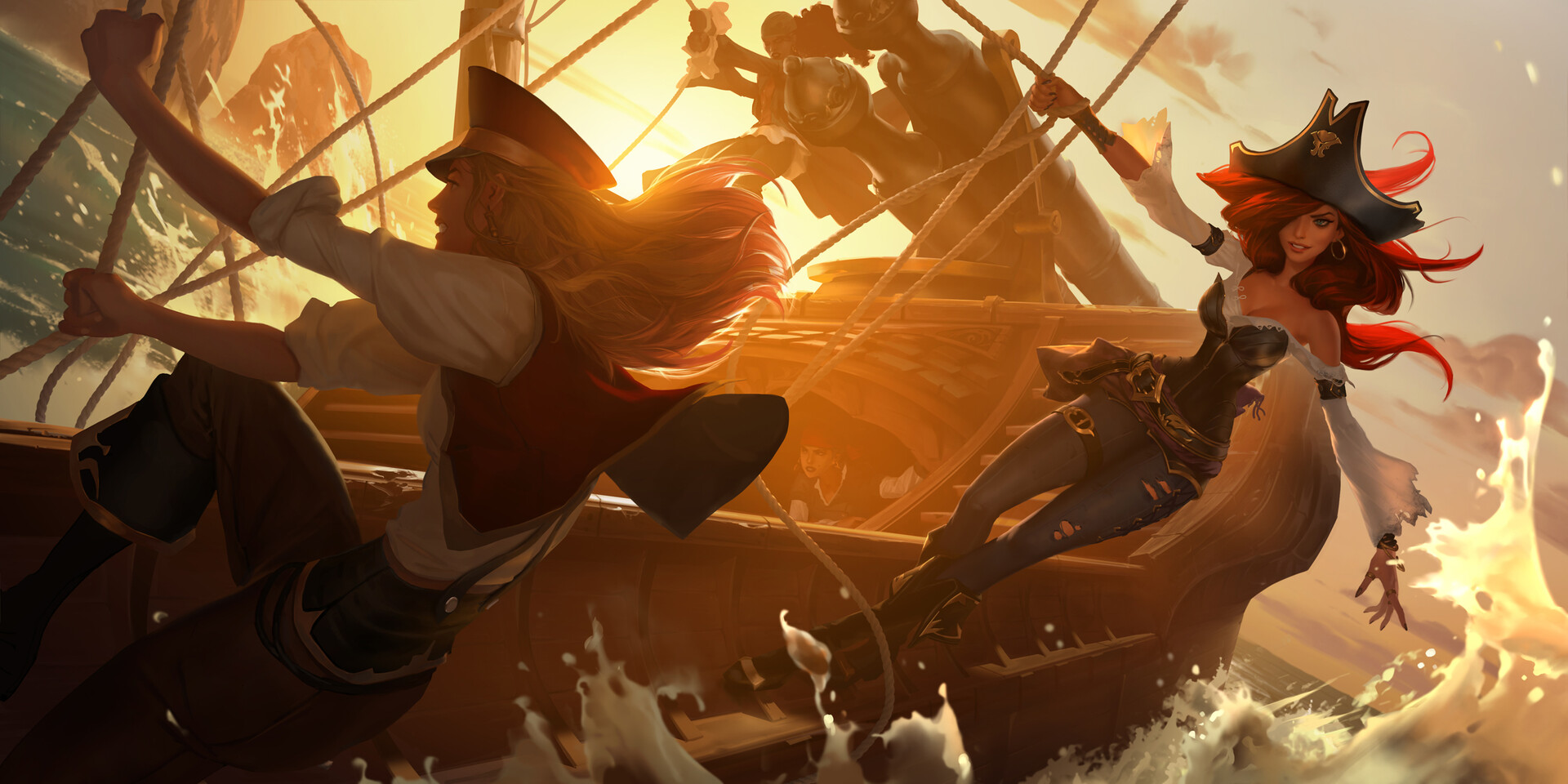 Artstation Miss Fortune Sixmorevodka Studio