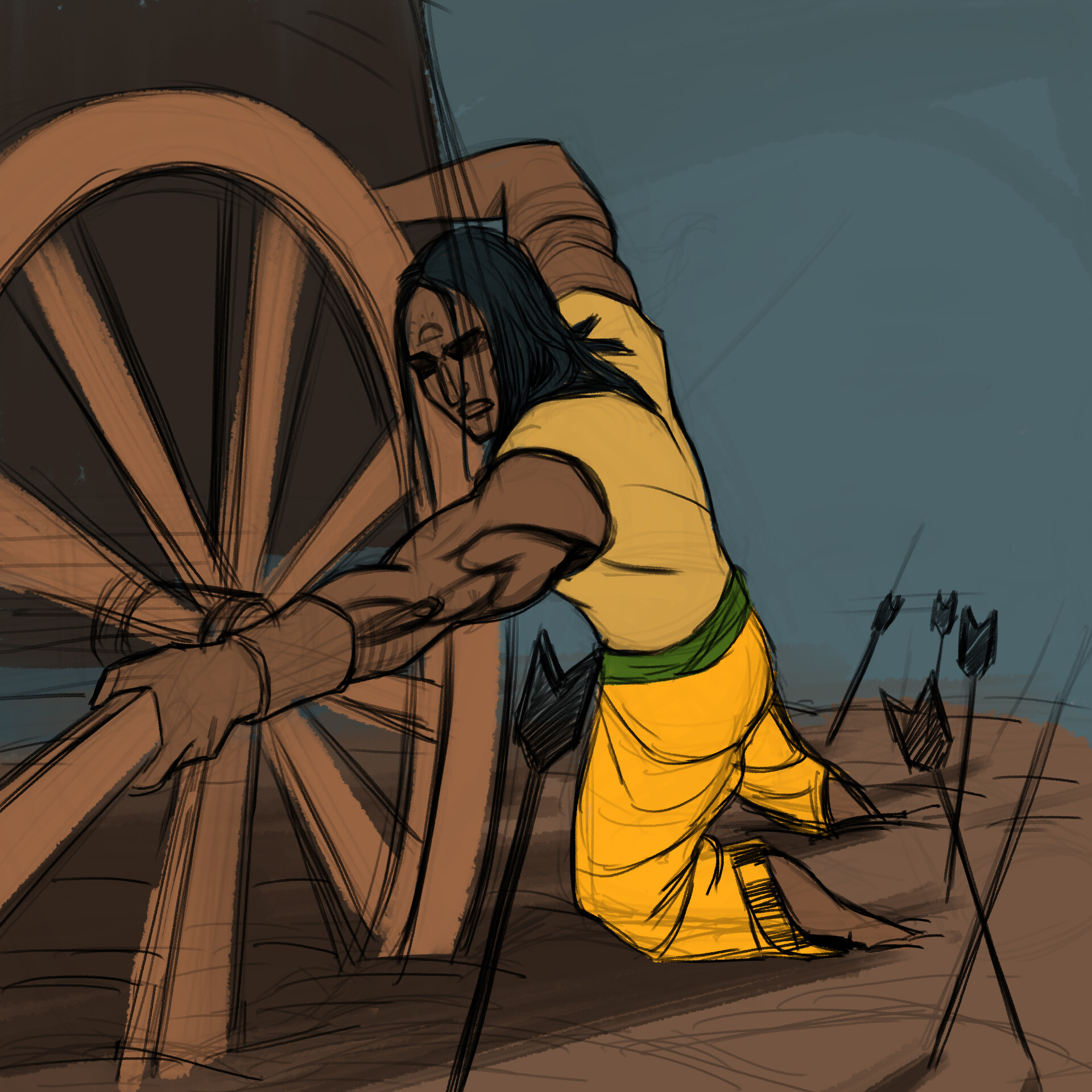 Krishnan Kannan Digital Art Directed by @mari_selvaraj , produced by @thevcreations , music by @music_santhosh. krishnan kannan digital art