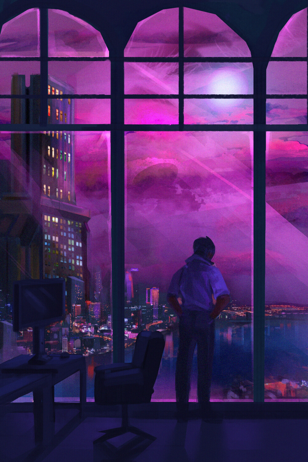 ArtStation Lights come out at night