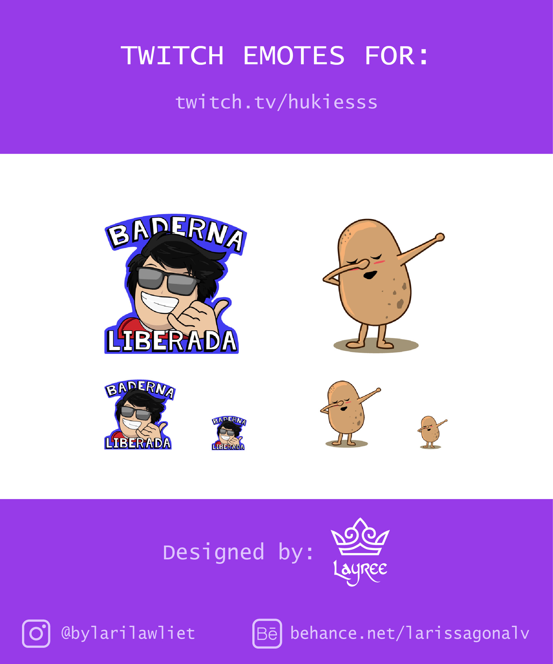 ArtStation - Twitch Icons/Emotes/Designs