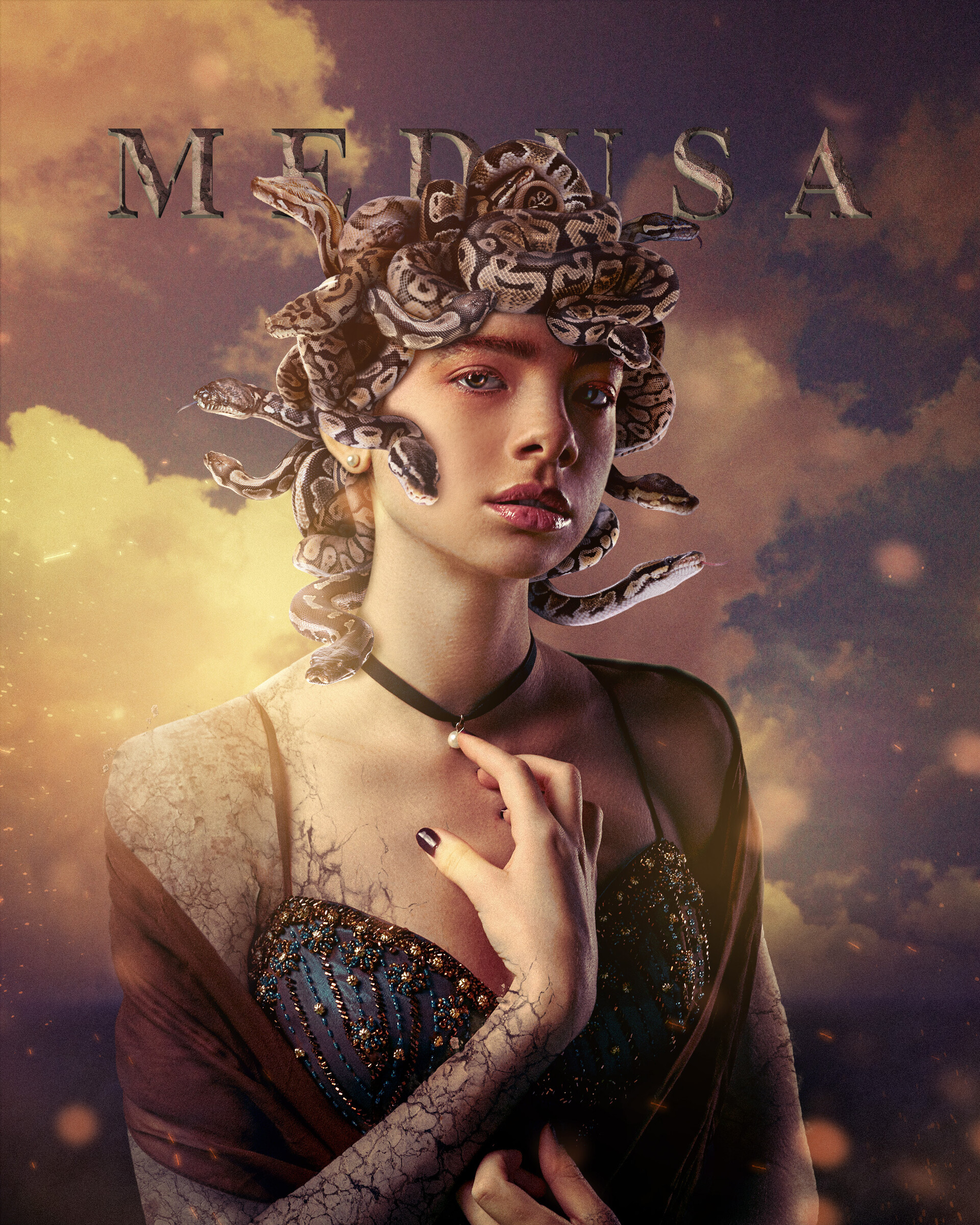 Artstation Medusa Compositing Artwork Alessio Pontolillo Note that you will still see this person's artwork on the public community gallery. artstation