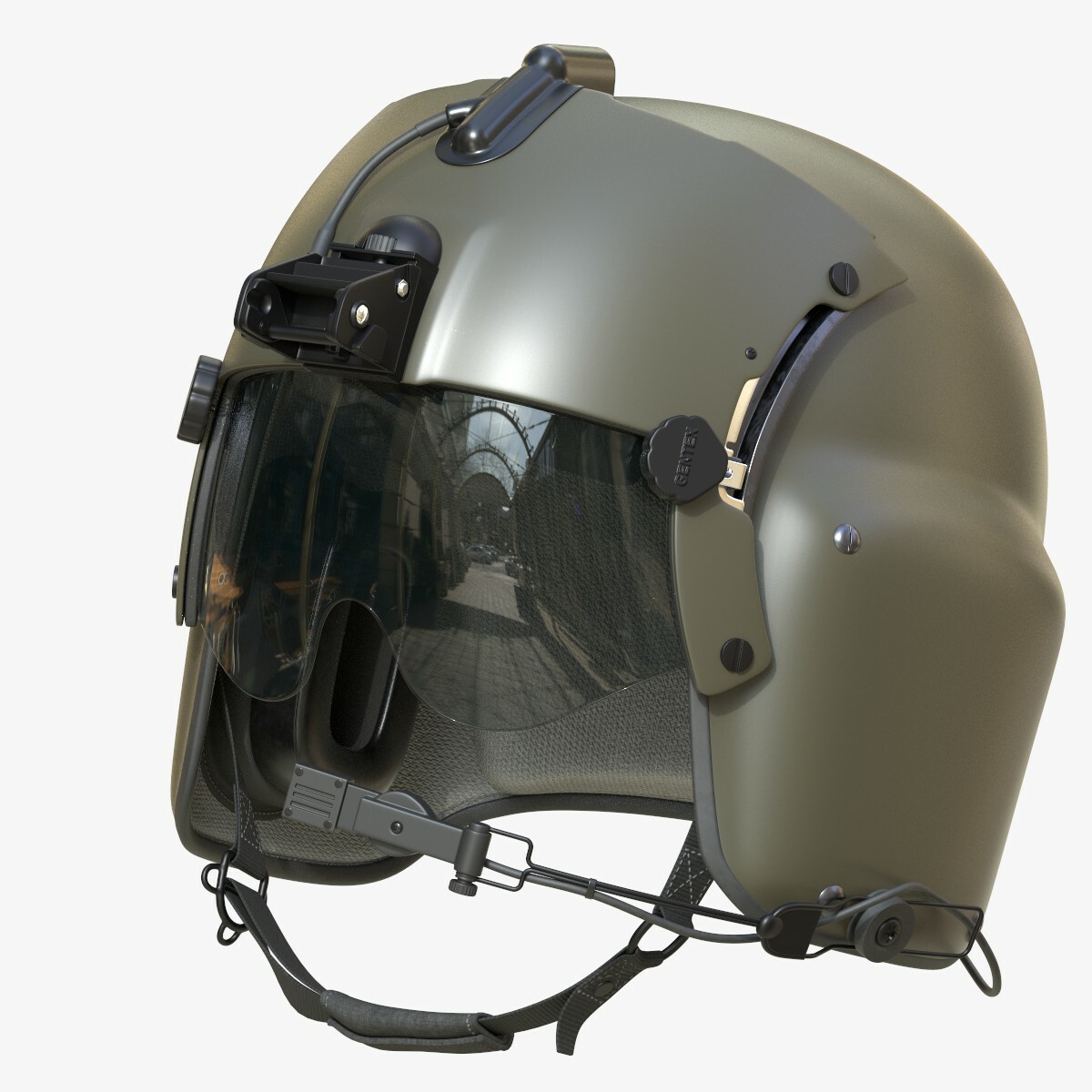 Artstation Pilot Helmet Gentex Hgu 56p Raul Fernandez