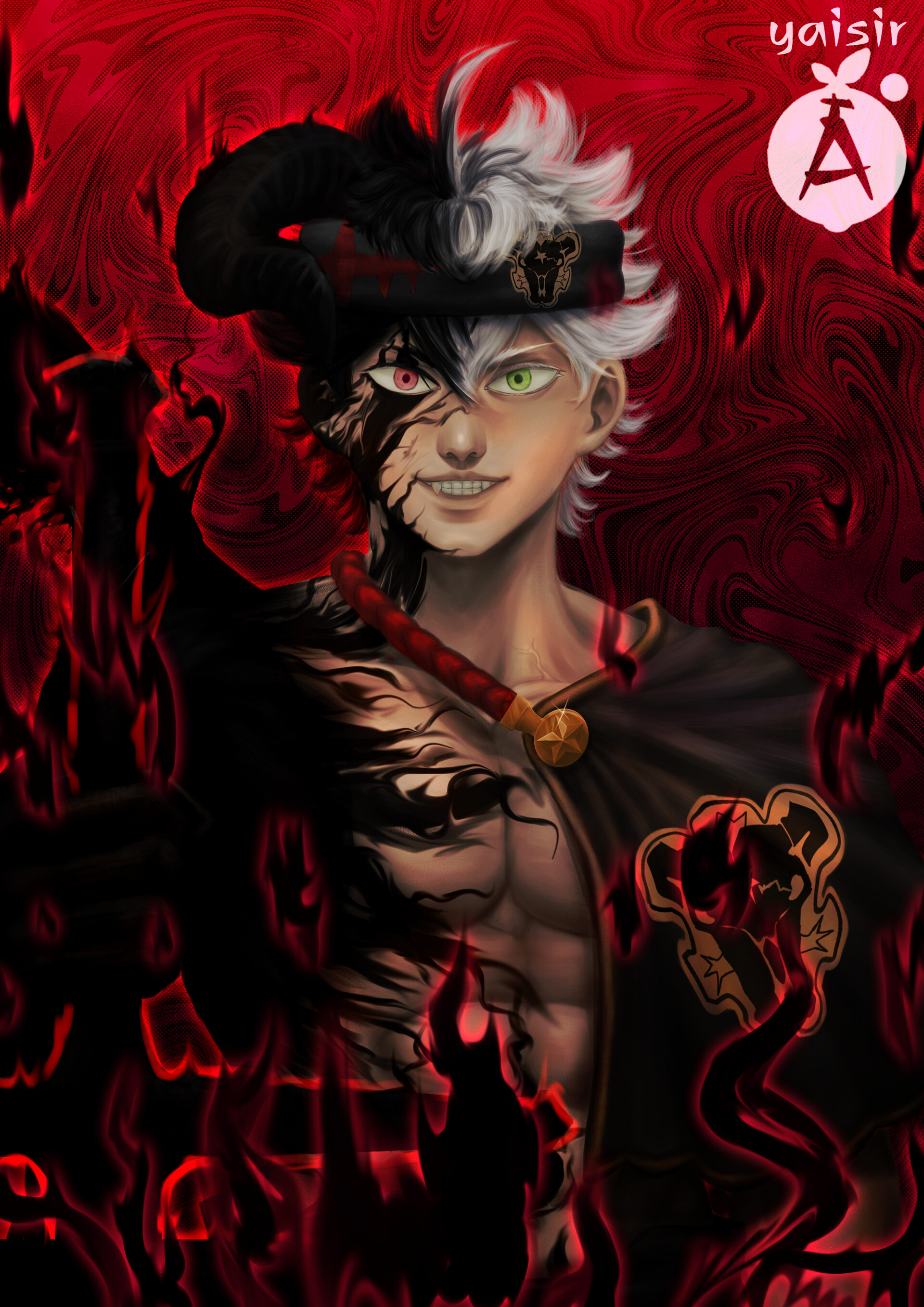 Artstation Anti Demon Knight Yaisir Drawz Here presented 44+ anime demon drawing images for free to download, print or share. anti demon knight yaisir drawz