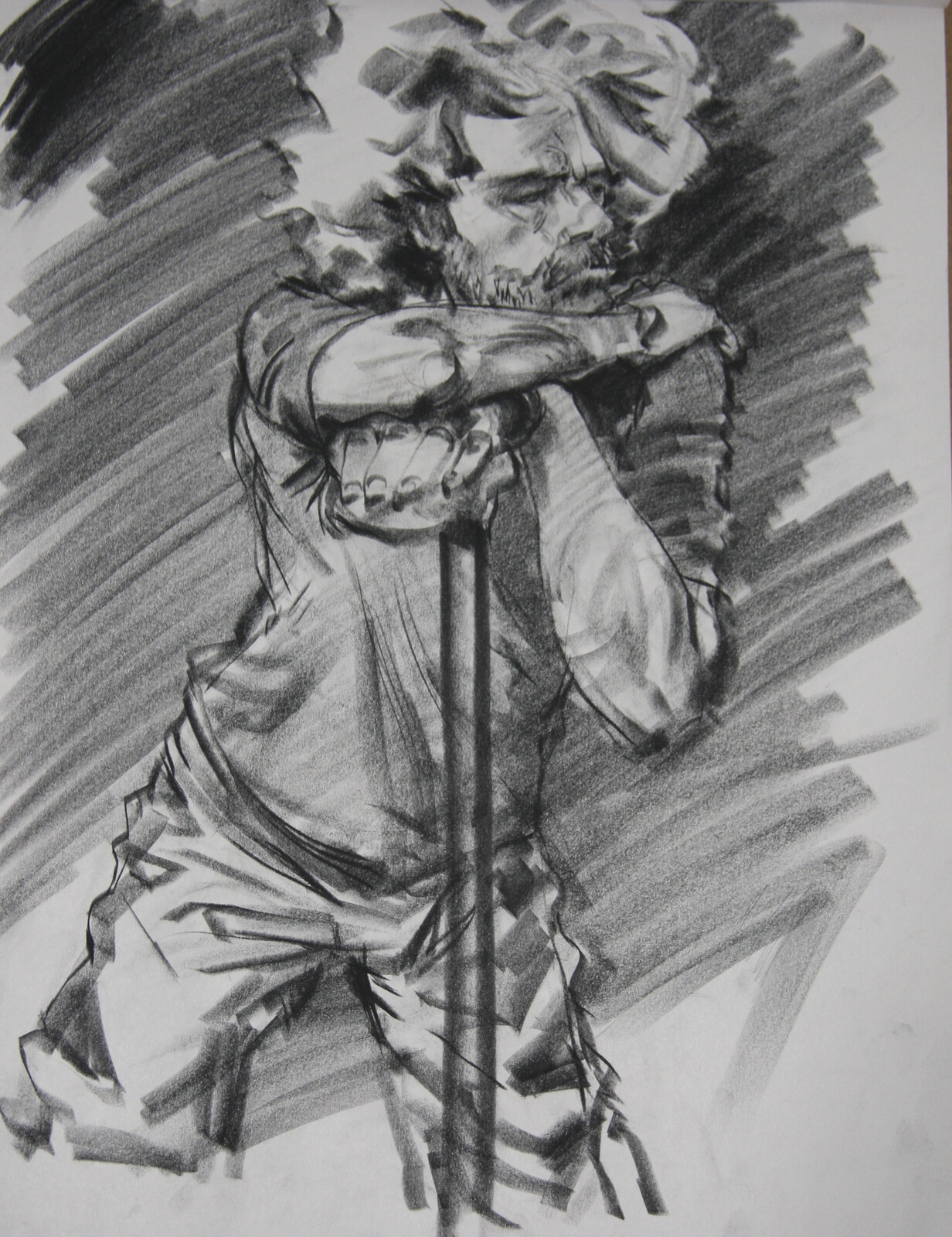 Rock Star life drawing