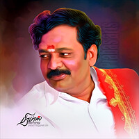 ArtStation - Anbumani ramadoss Digital painting pmk photos prabas vpm,  prabas Arts