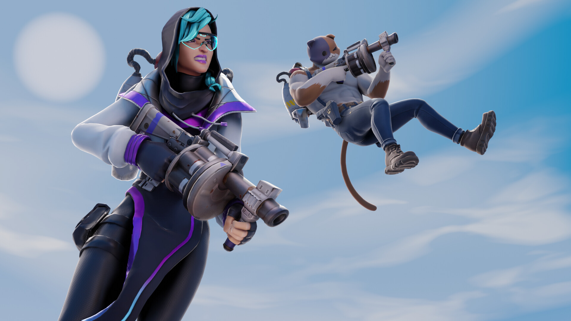 Artstation Fortnite Shock Pack Carter Horvath