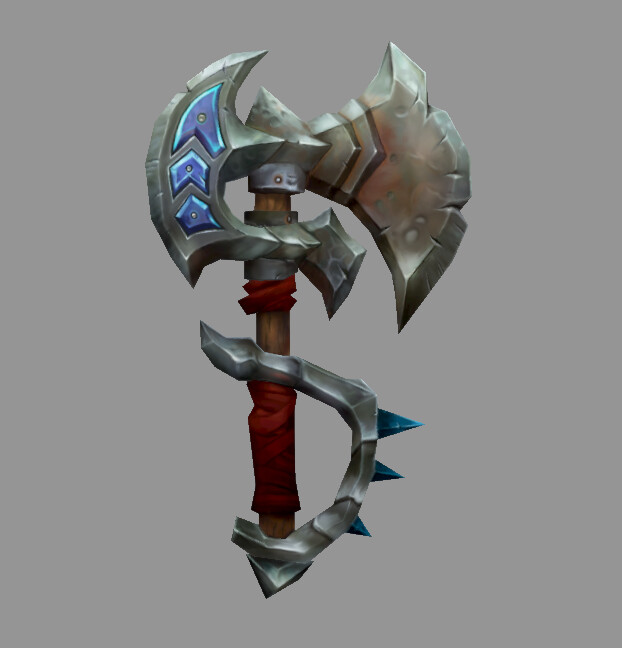 ArtStation - Recreation of One of WoW Axes