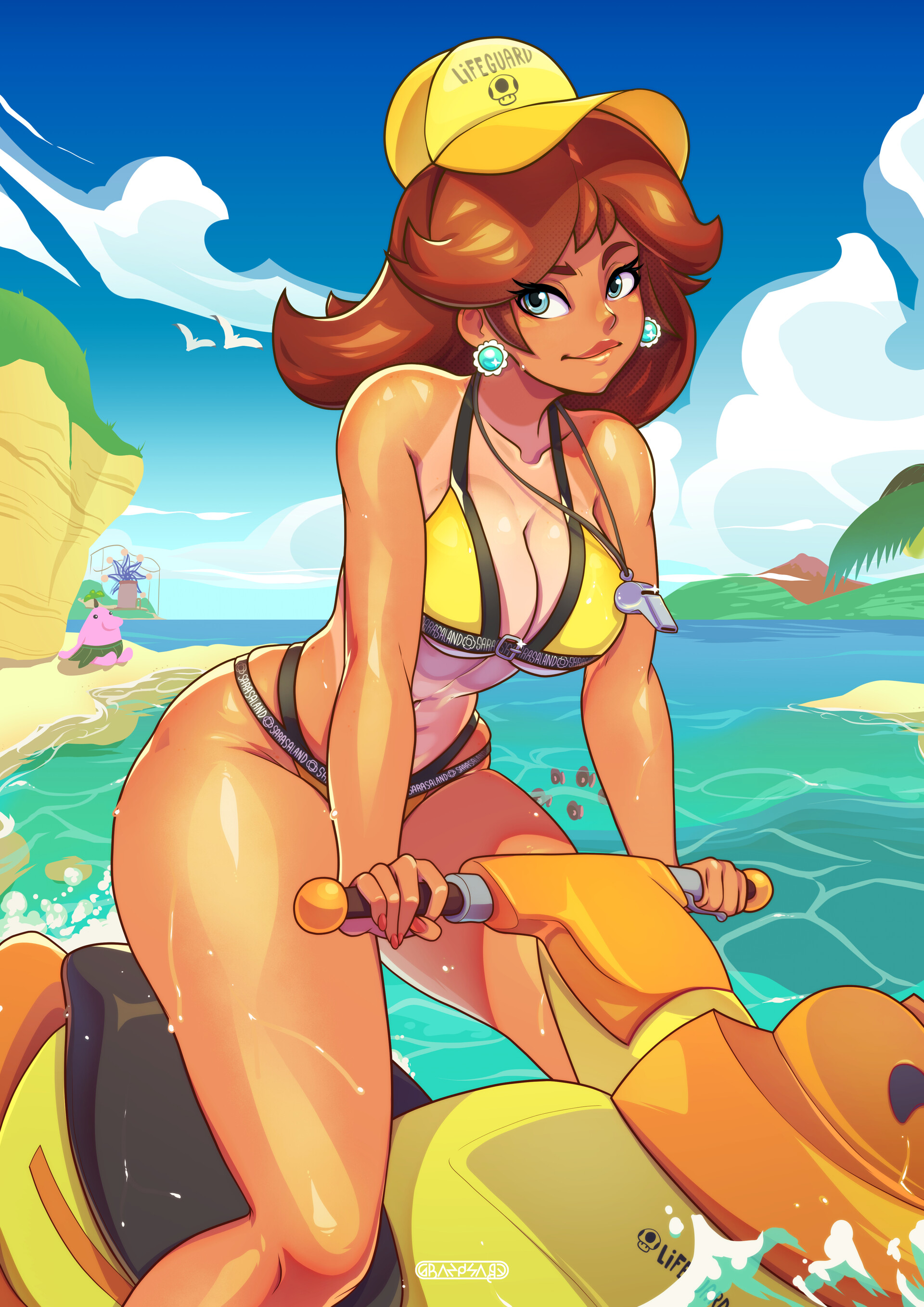 Lifeguard Daisy (From Sketch to Finish), Matthieu Contrant.