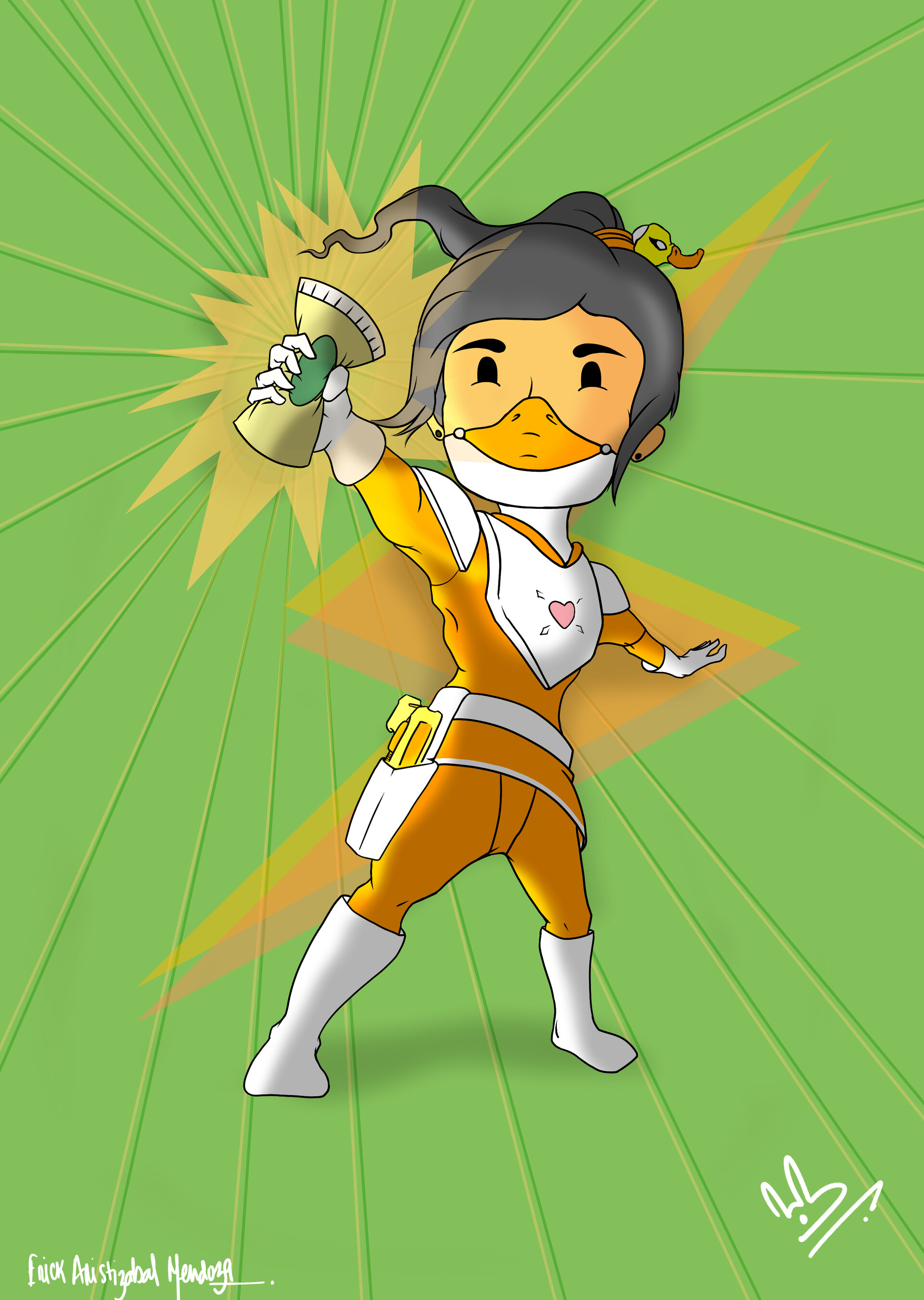 ArtStation - Random Art: Power Ranger theme