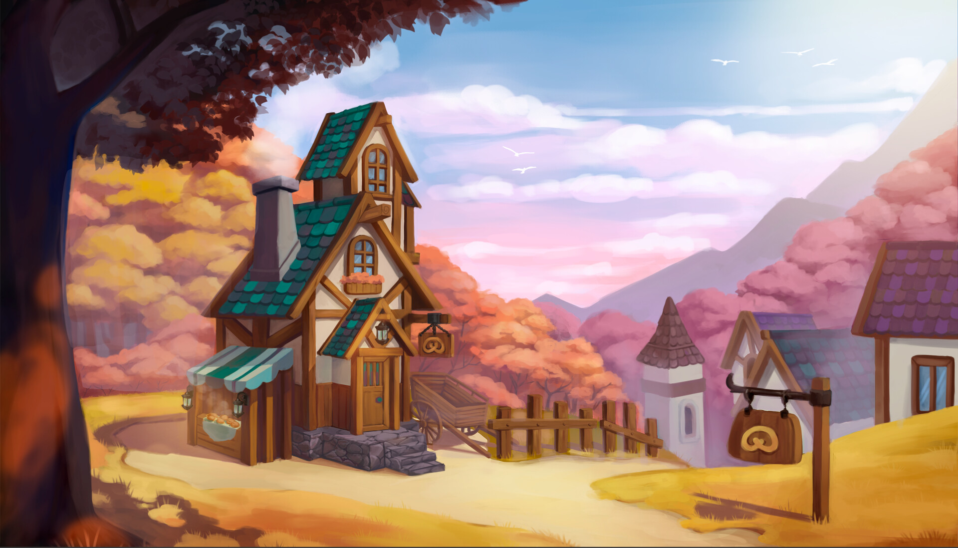 ArtStation Baker's house