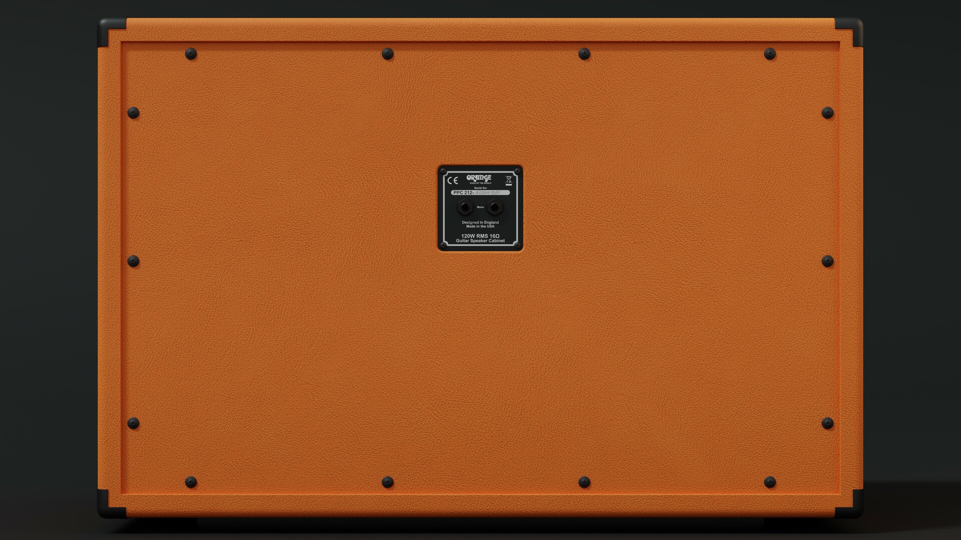 ArtStation - Orange PPC212 Guitar Cabinet