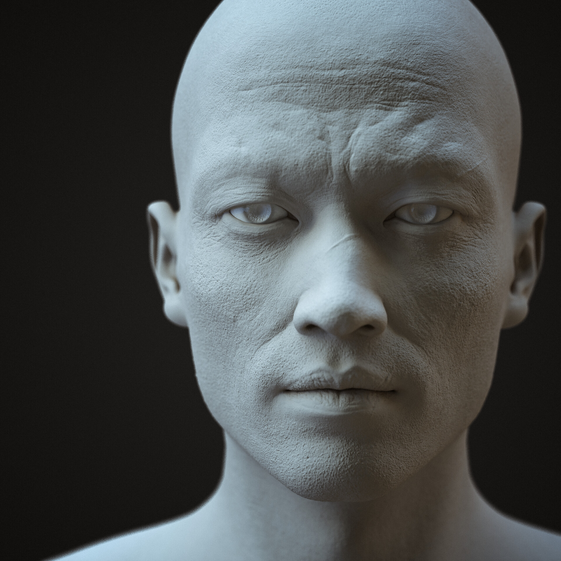 ArtStation - Male Head Practice