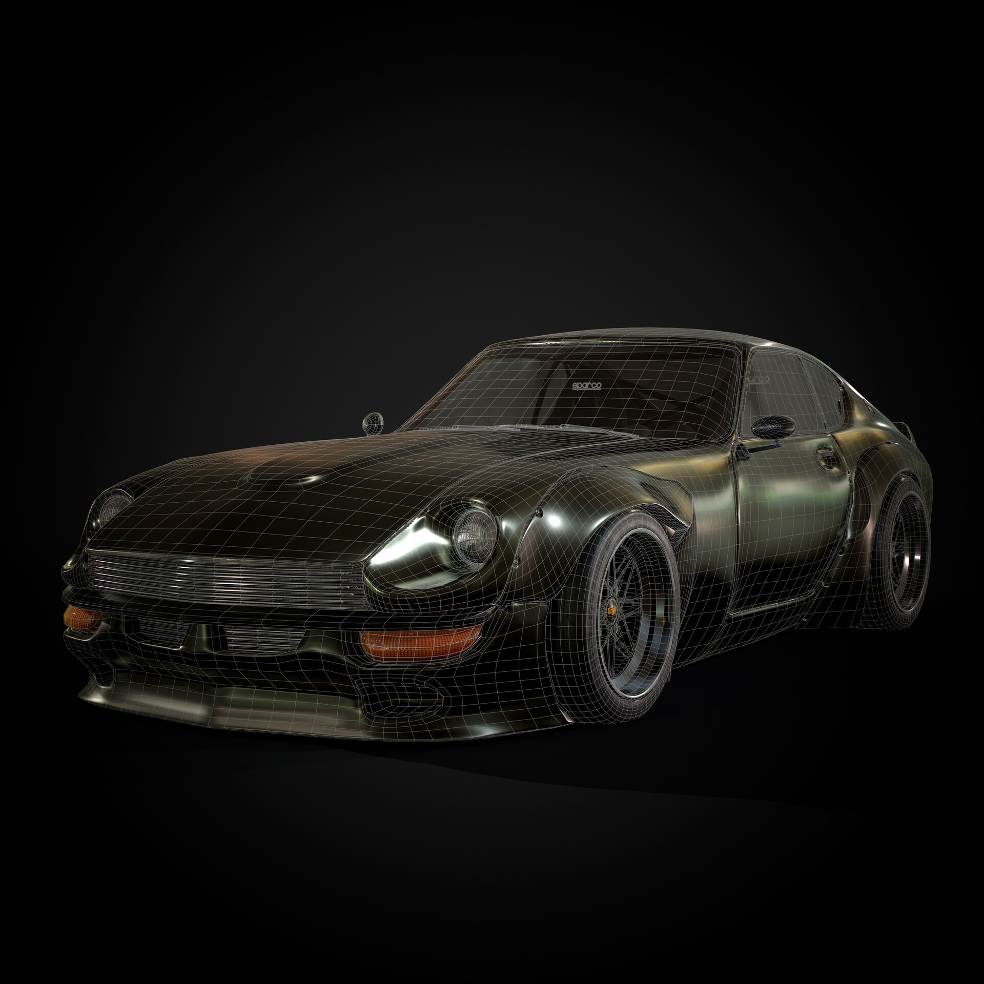 Artstation Datsun 240z Rocket Bunny Danil Danylenko