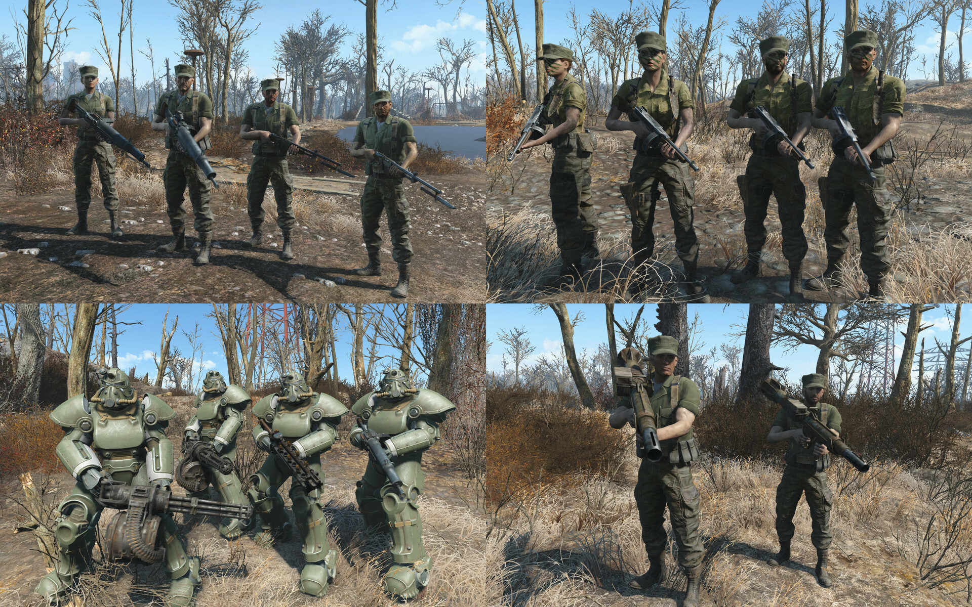 Fallout 4 army fatigues фото 22