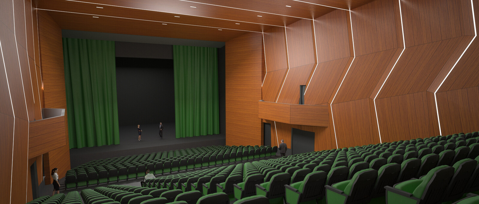 Вентиляция зрительного зала дома культуры