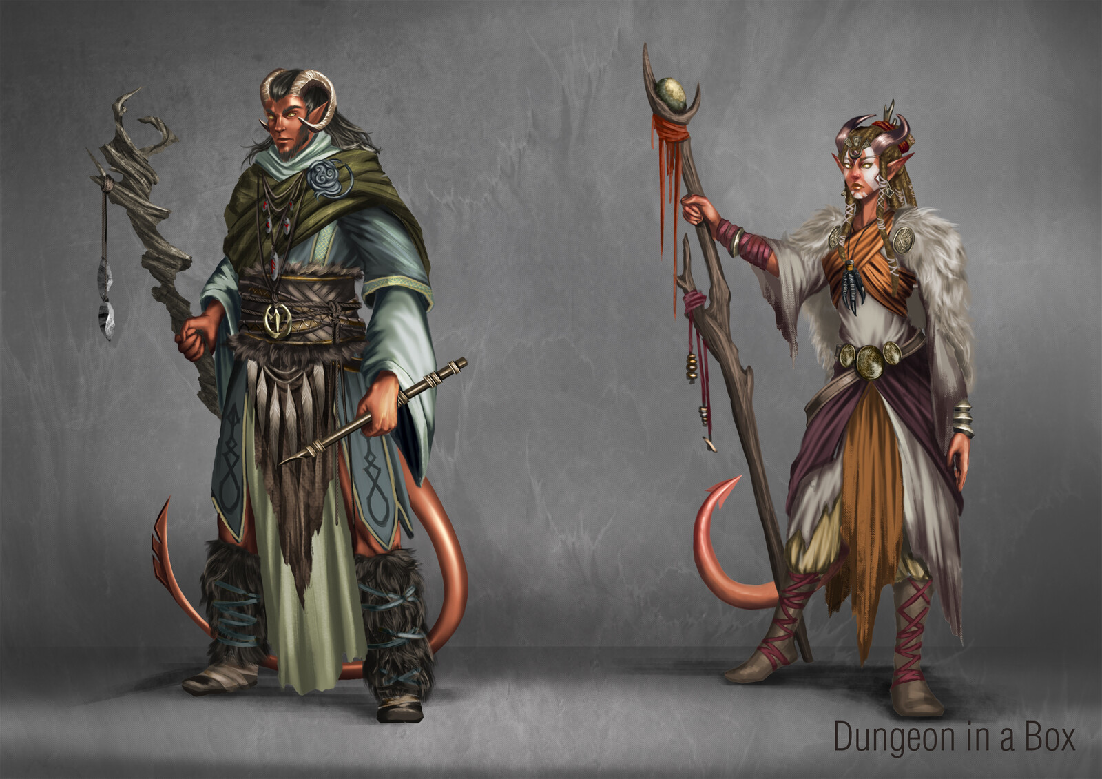 Tiefling Druids