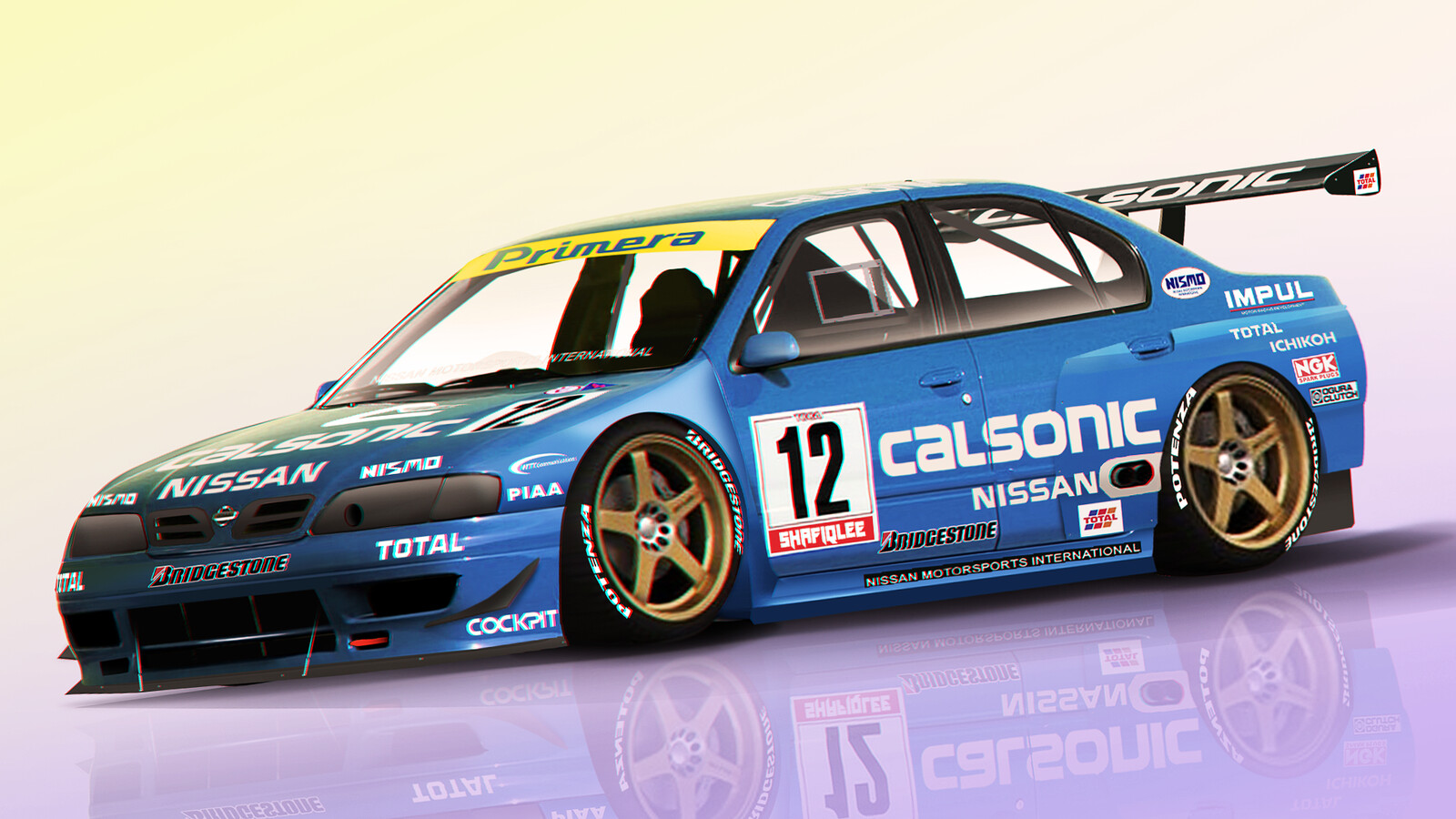 Shafiq Lee JTCC Calsonic Nissan Primera 'Reimagined'