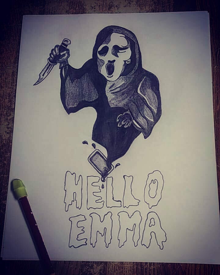 ArtStation Ghostface Phone